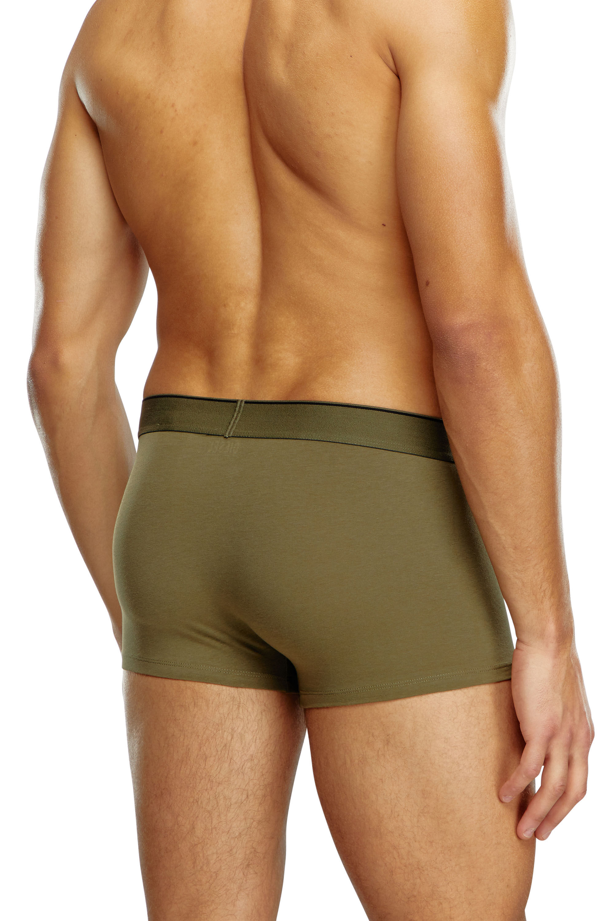 Diesel - UMBX-DAMIENTHREEPACK, Herren Einfarbige und Camouflage Retropants im Dreierpack in Armeegrün - 4