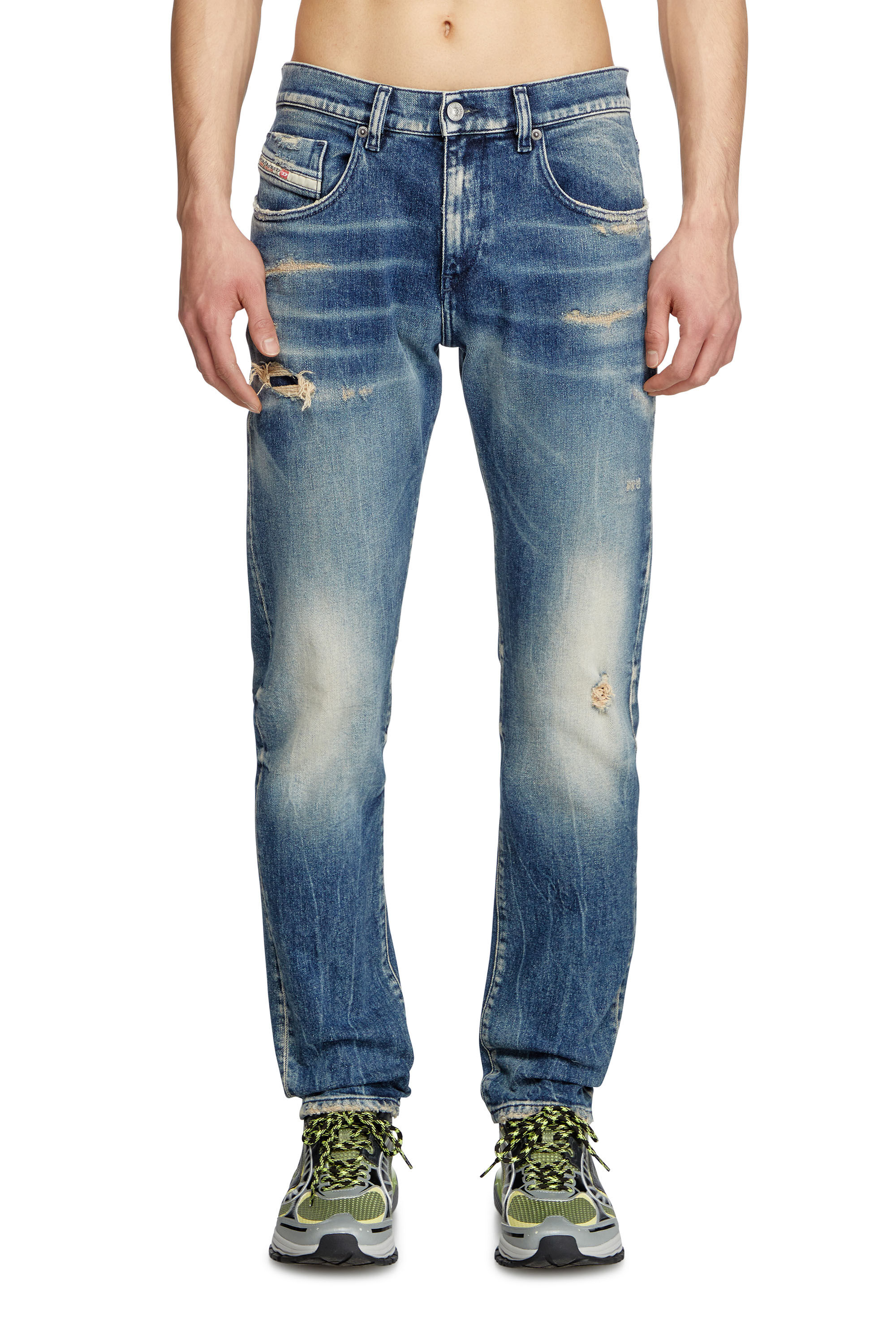 Diesel - Herren Slim Jeans 2019 D-Strukt 007Y6, Dunkelblau - 3