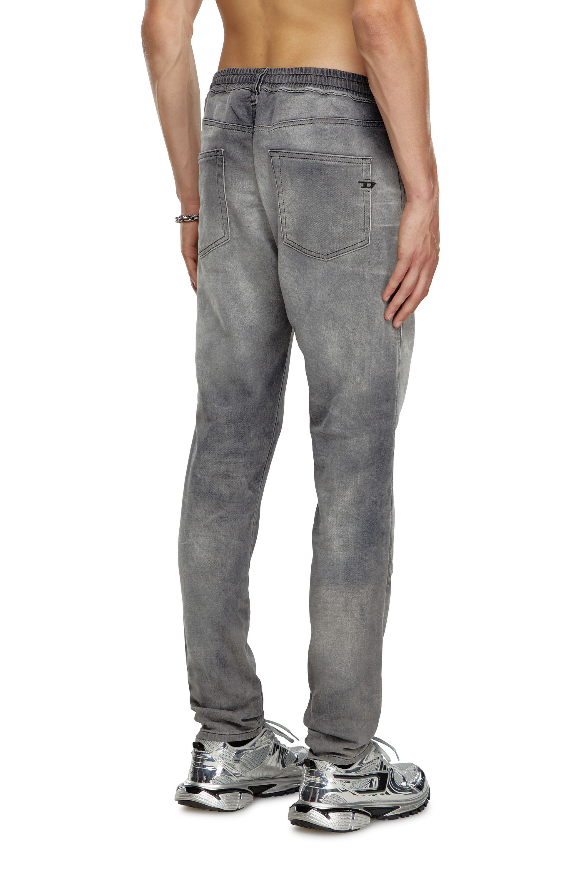 Diesel - Herren Slim 2060 D-Strukt Joggjeans® 068LR, Dunkelgrau - 4