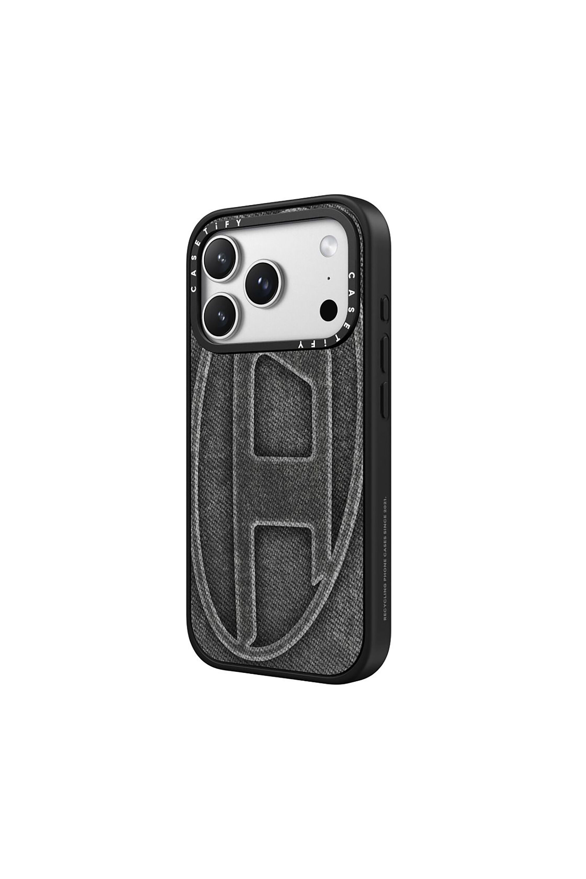 Diesel - 60573 MOULDED CASE, Unisex H&uuml;lle Oval D impact f&uuml;r iPhone 17 Pro Max in Schwarz - 2