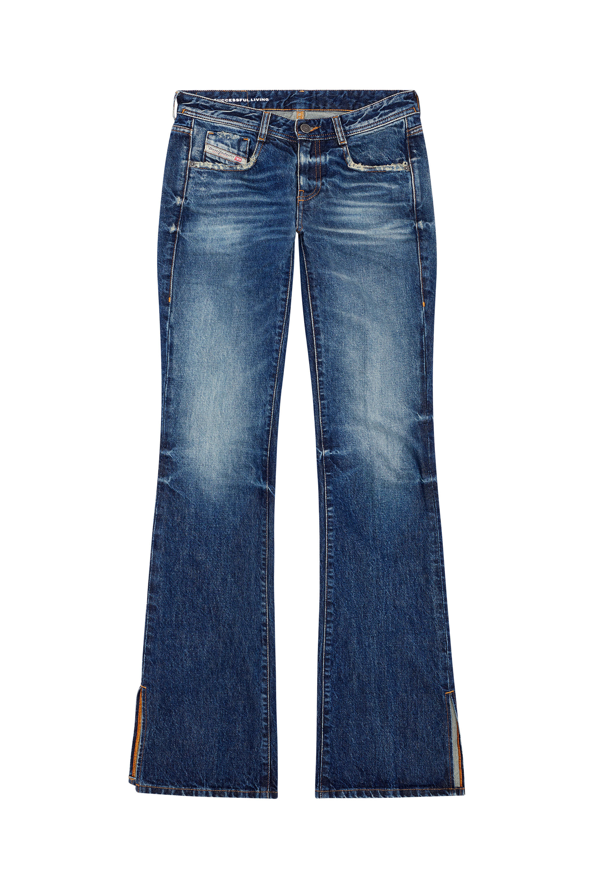 Diesel - Bootcut and Flare Jeans 1969 D-Ebbey 09G92, Dunkelblau - Image 2