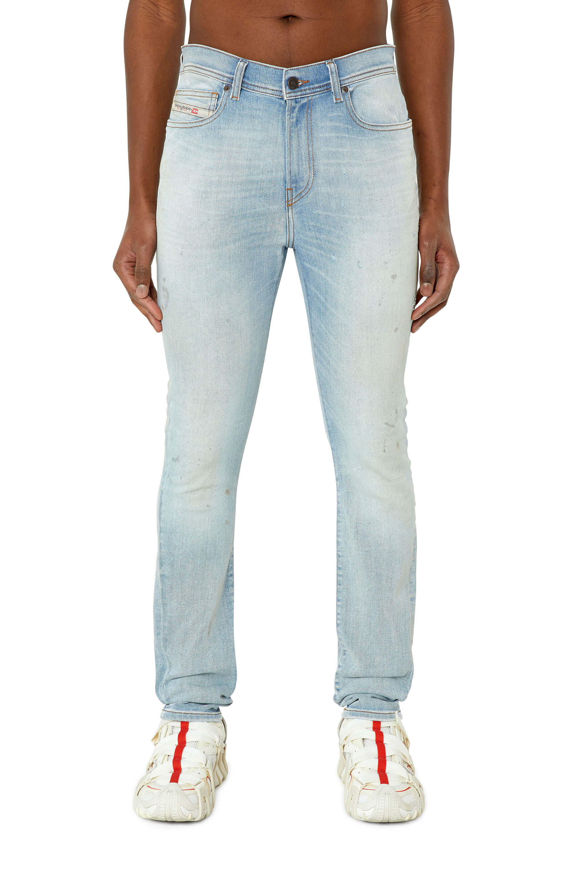 Diesel - Skinny Jeans 1983 D-Amny 09E89, Hellblau - Image 3