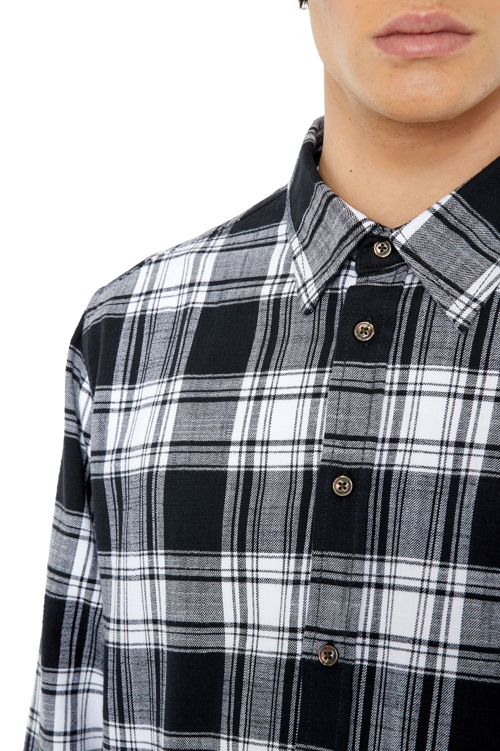 Diesel - S-UMBE-CHECK-N, Schwarz/Weiss - Image 5
