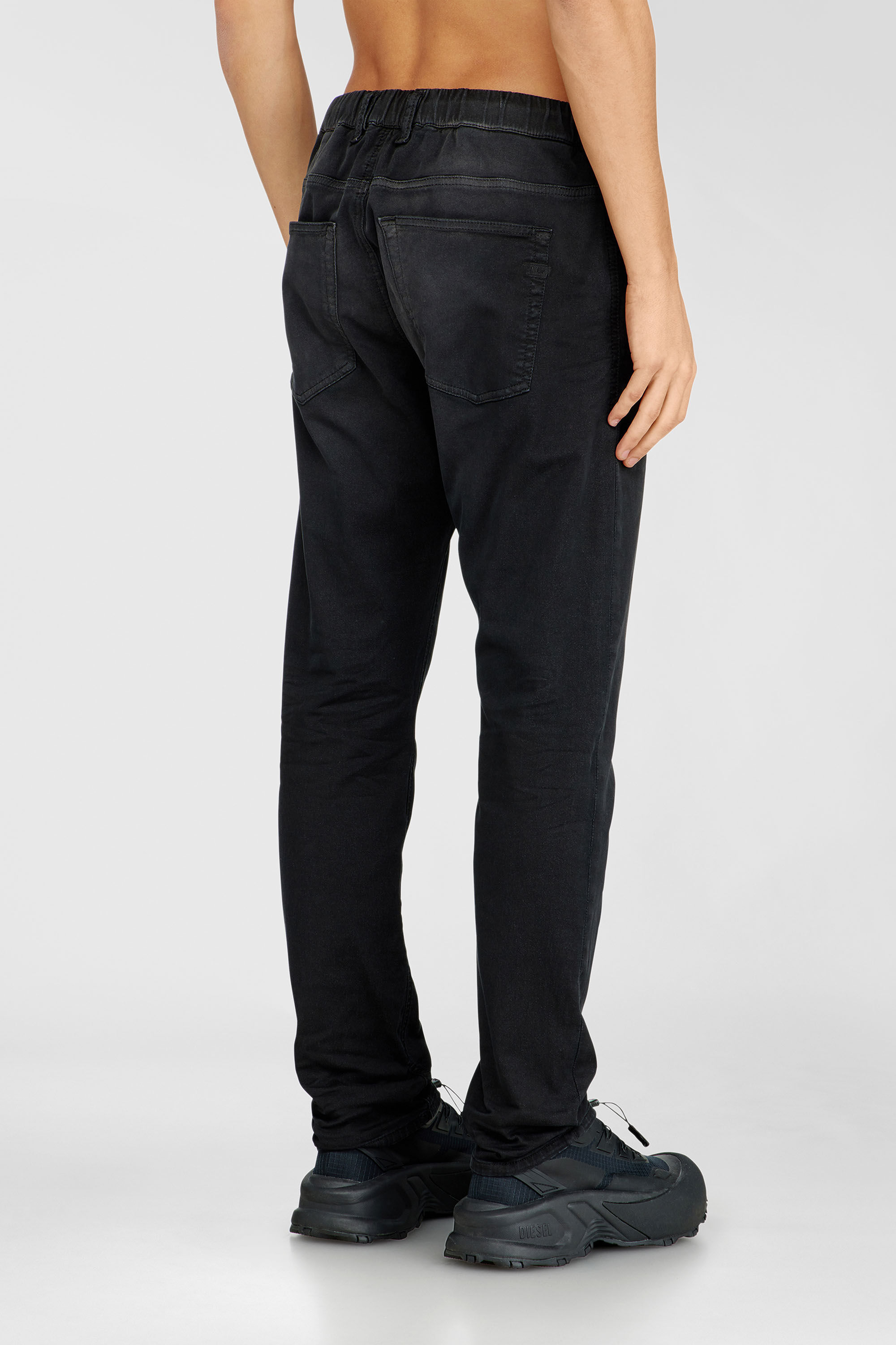 Diesel - Herren Regular 2032 D-Krooley-BW Joggjeans&reg; 0670M, Schwarz - 3