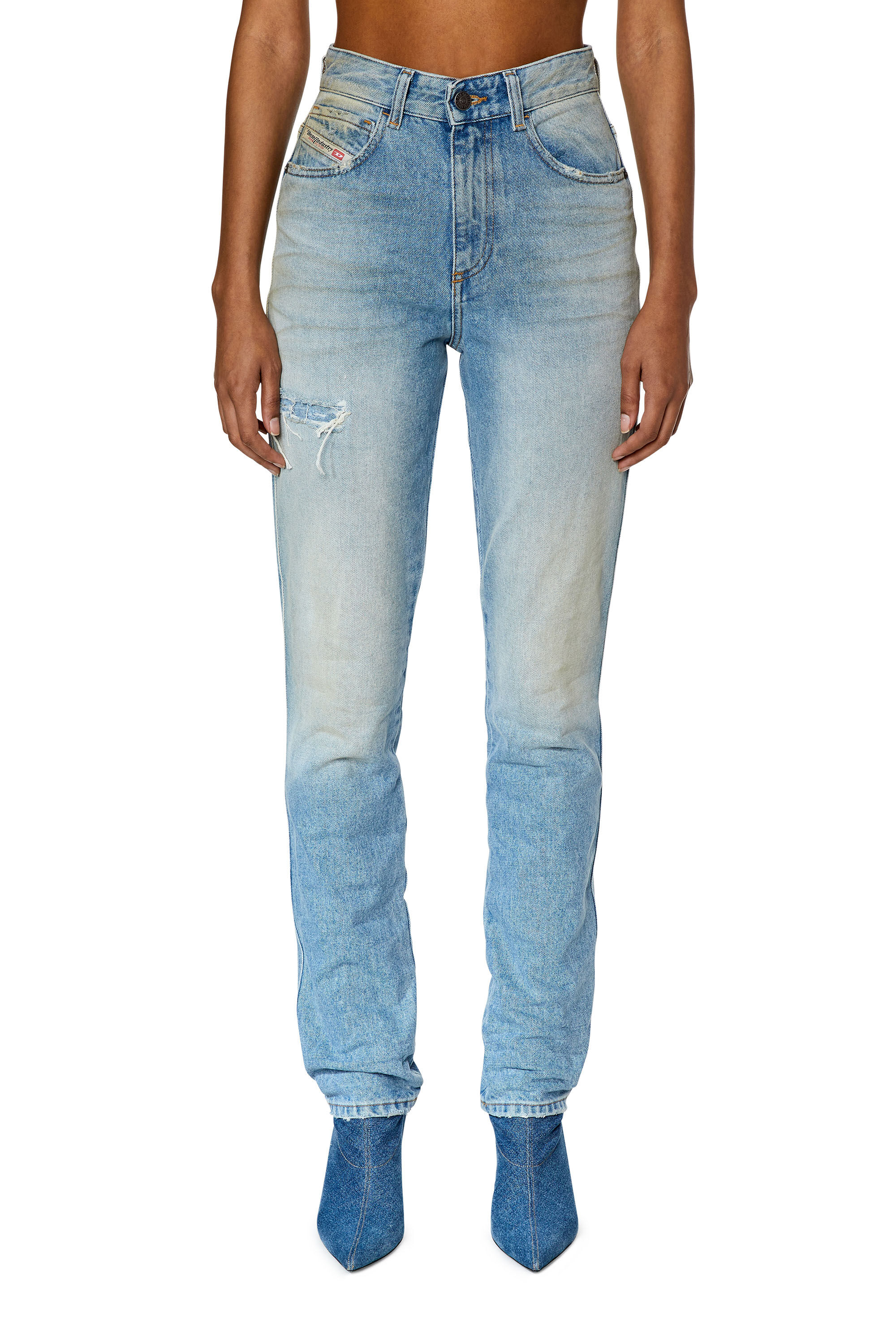 Diesel - 1994 09F15 Straight Jeans, Hellblau - Image 3