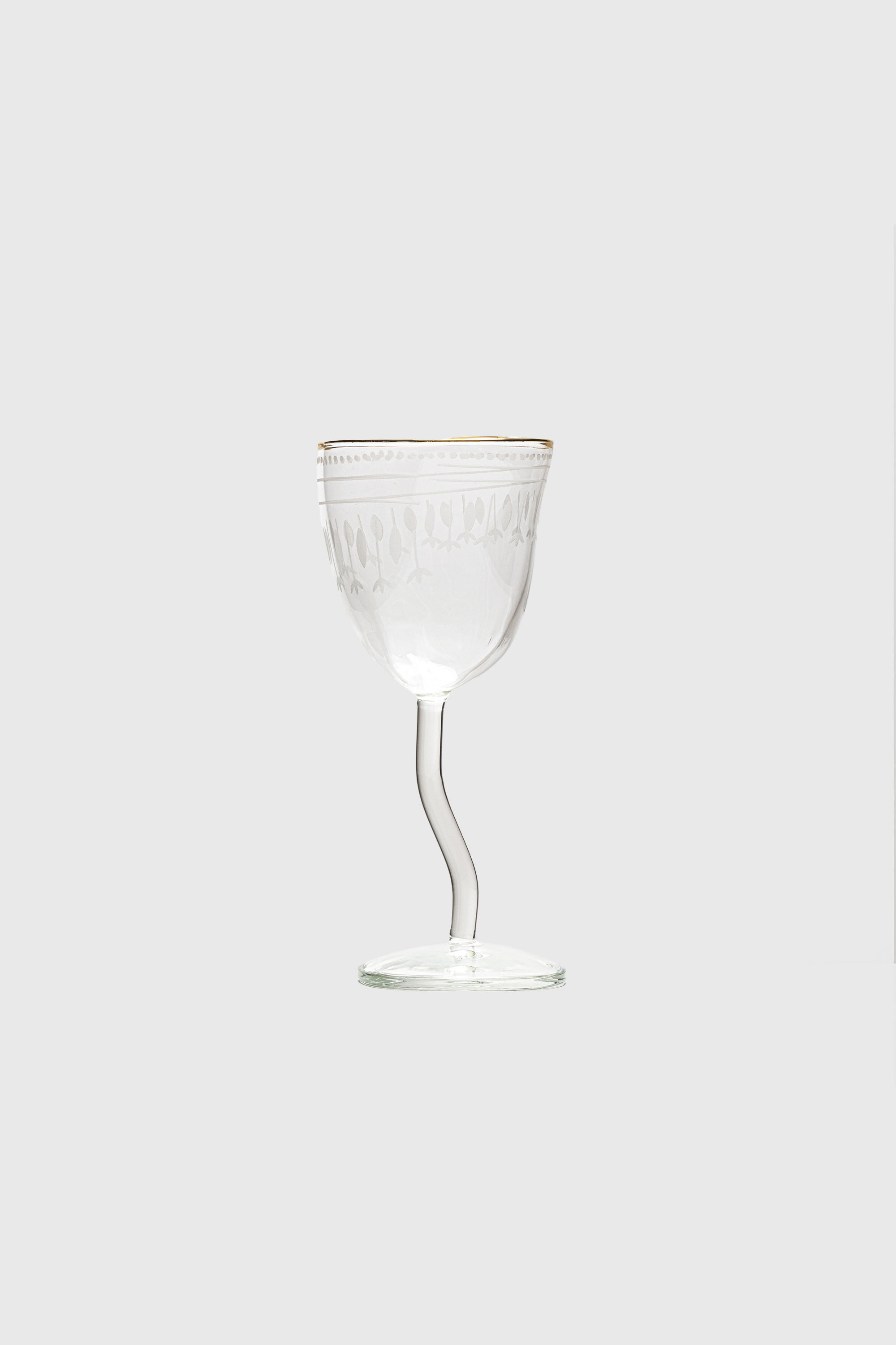 Diesel - 11250 WINE GLASS "CLASSIC ON ACID - TRAD, Unisex Kelch aus Glas in Wei&szlig; - 1