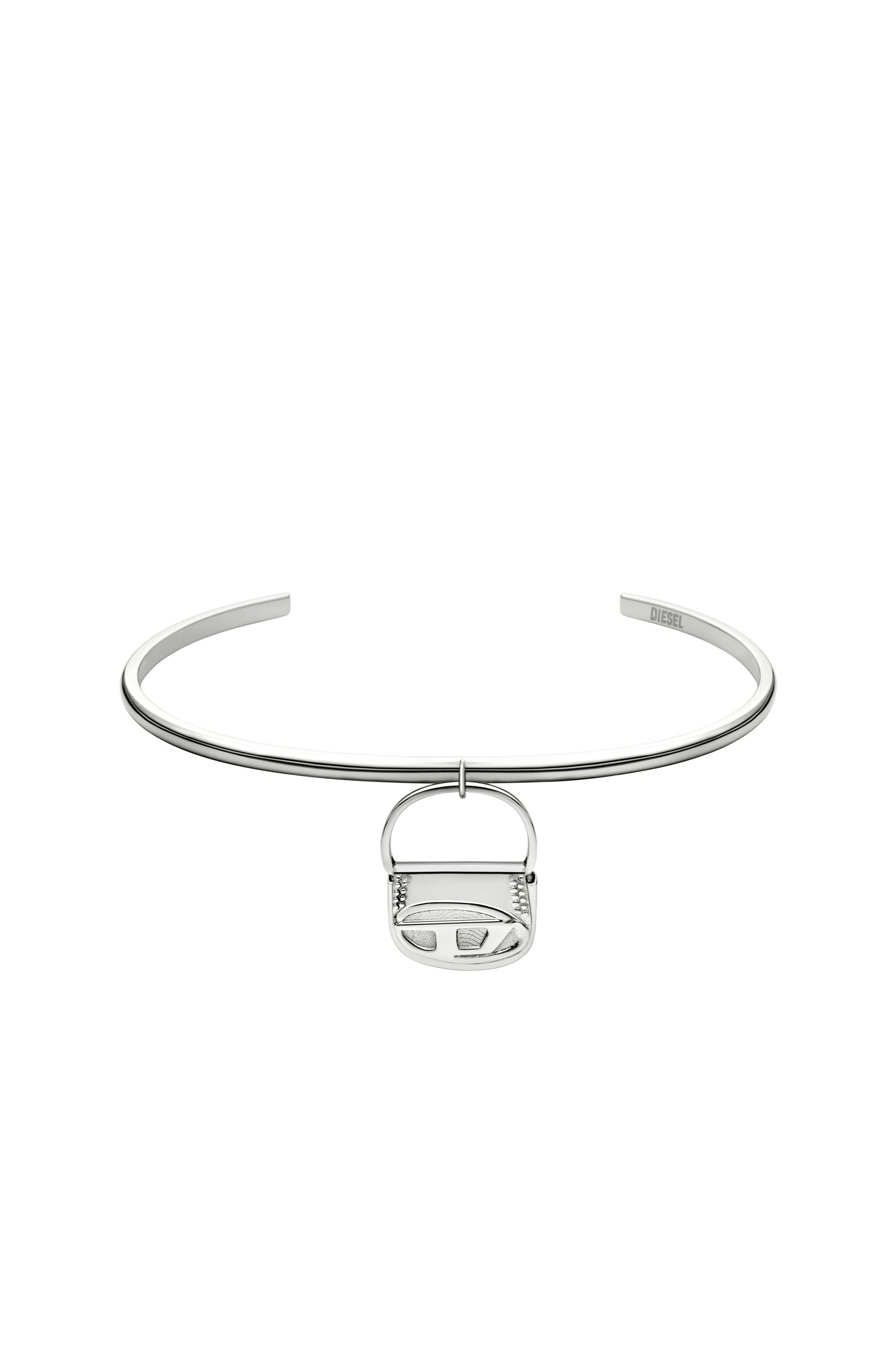 Diesel - DX1621040 JEWELLERY, Unisex Armreif aus Edelstahl in Silber - 1
