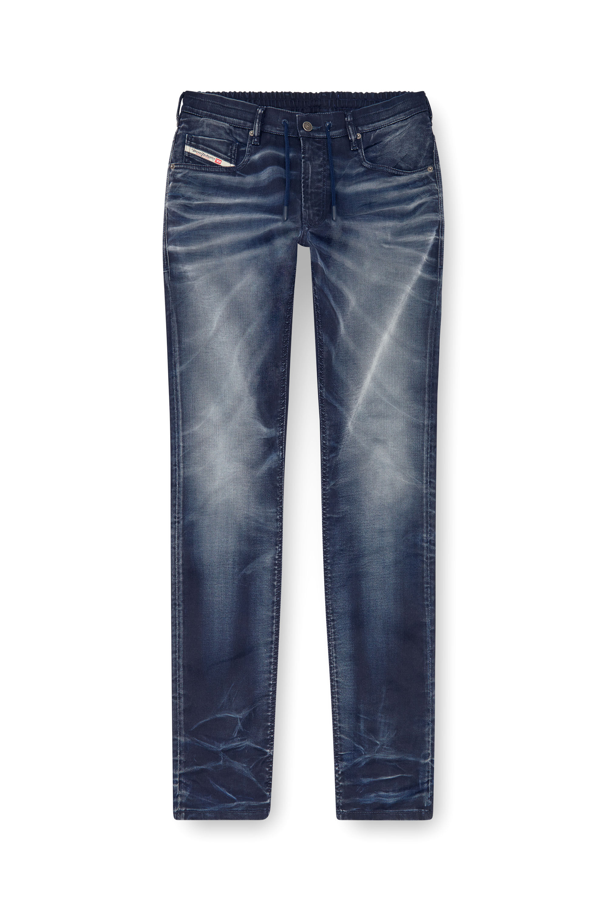 Diesel - Herren Tapered 2030 D-Krooley Joggjeans® 068MD, Dunkelblau - Image 2