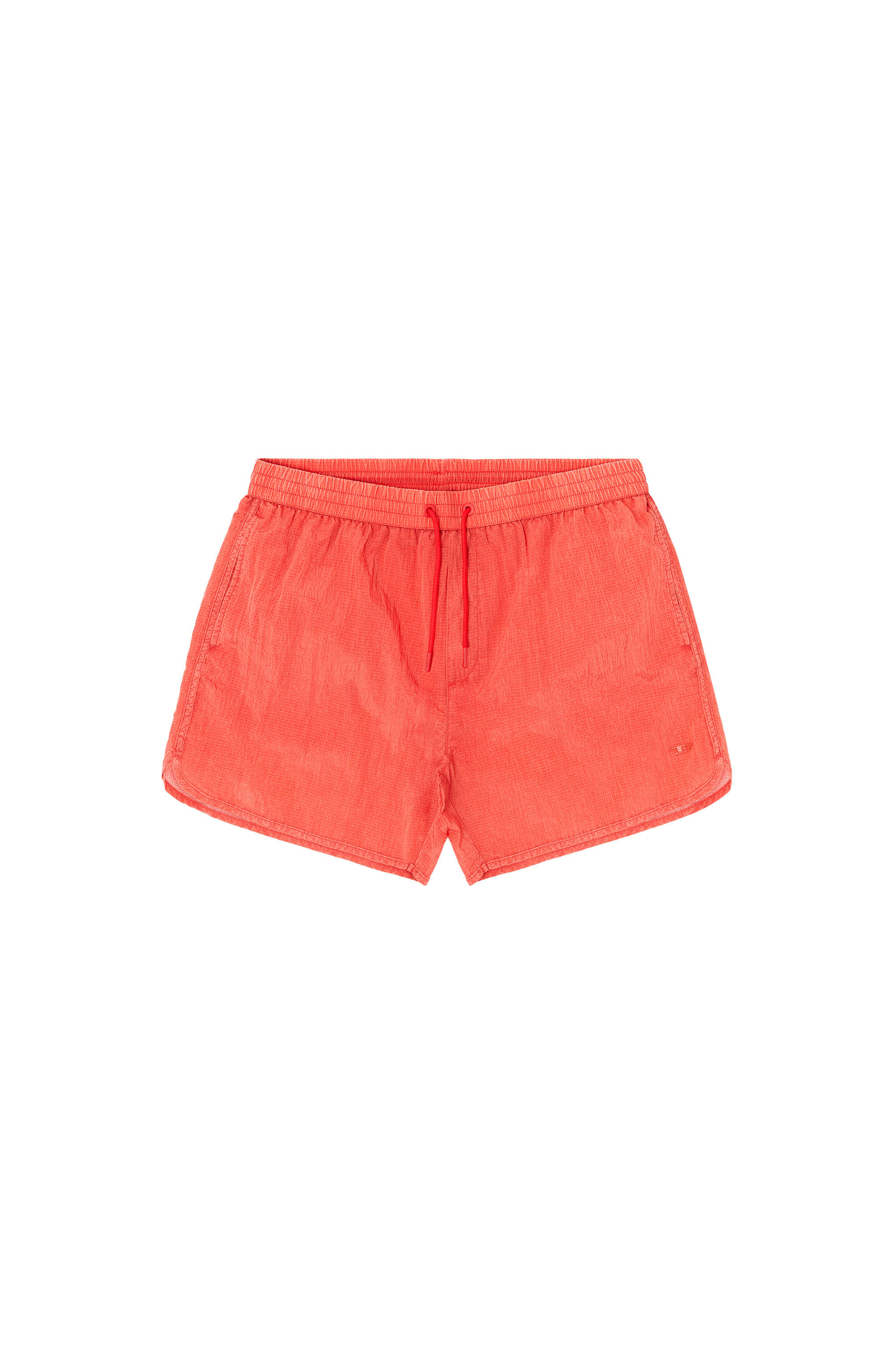 Diesel - OLIVER-30-D-POP, Herren Badeshorts aus behandeltem Ripstop in Rot - 4