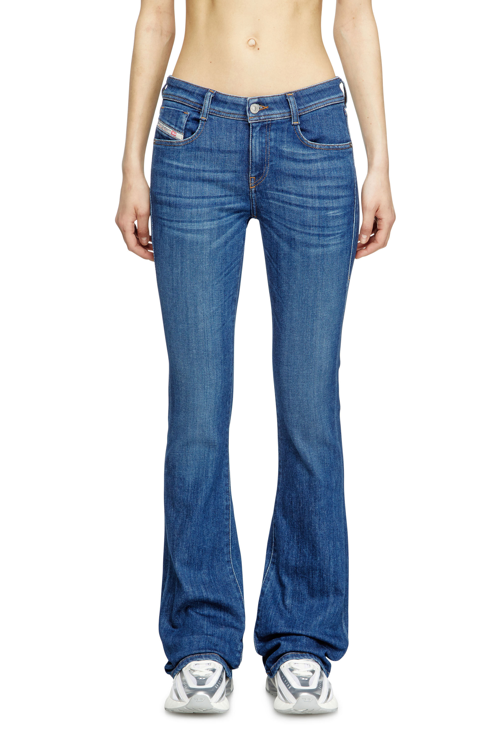 Diesel - Damen Bootcut Jeans 1969 D-Ebbey 09M73, Mittelblau - 3