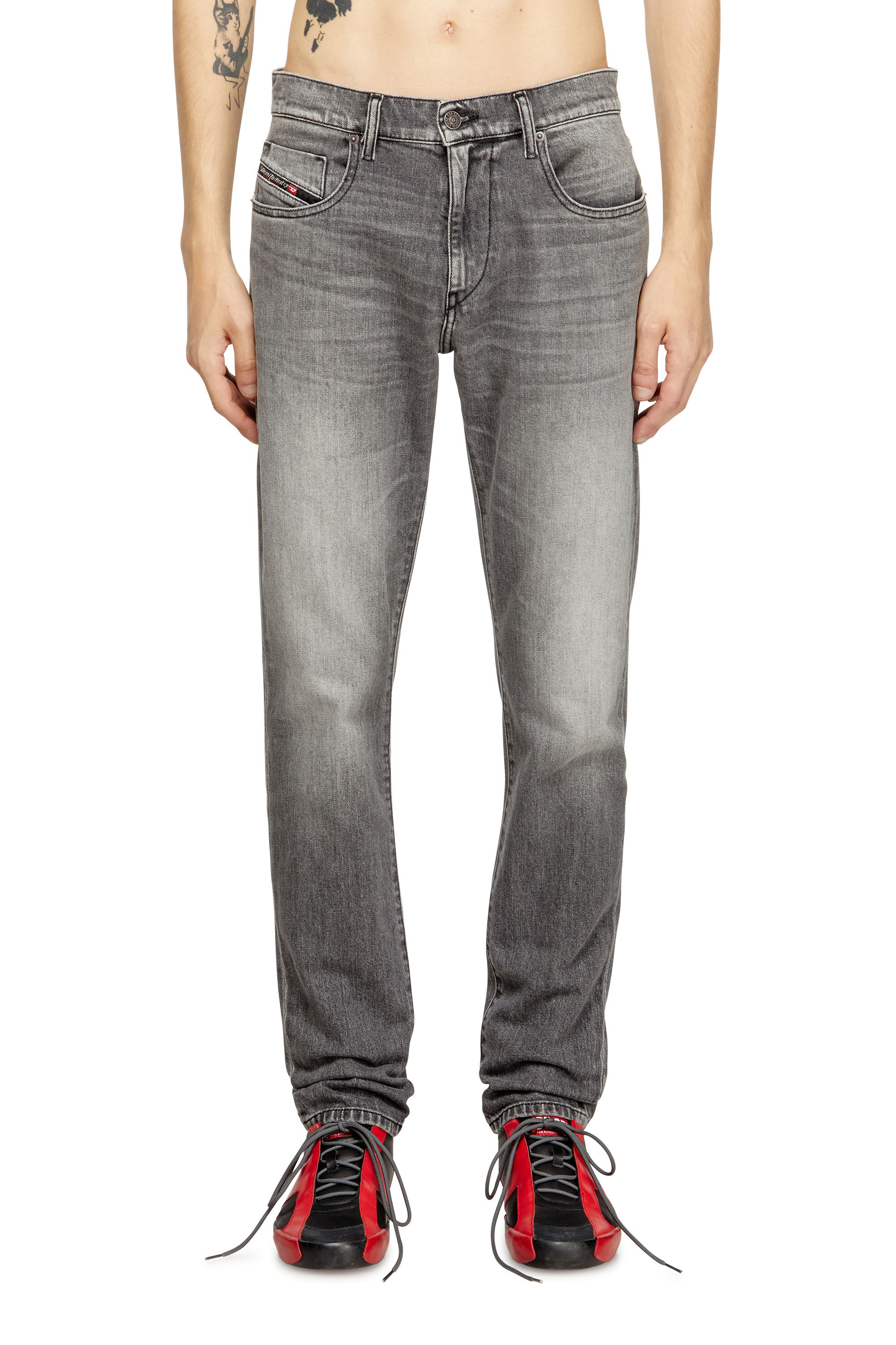 Diesel - Herren Slim Jeans 2019 D-Strukt 09M30, Grau - 3