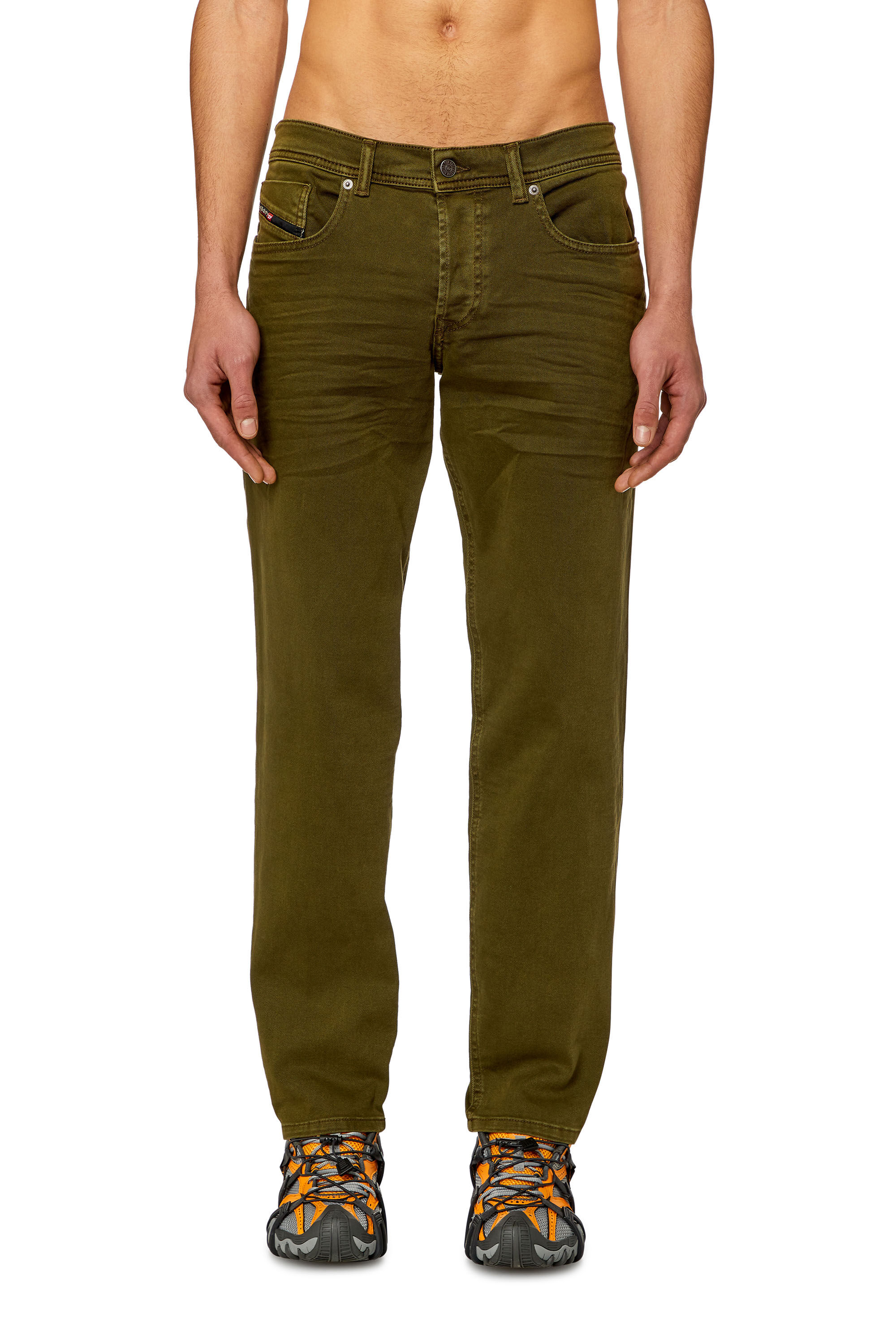 Diesel - Tapered Jeans 2023 D-Finitive 0QWTY, Armeegrün - Image 3