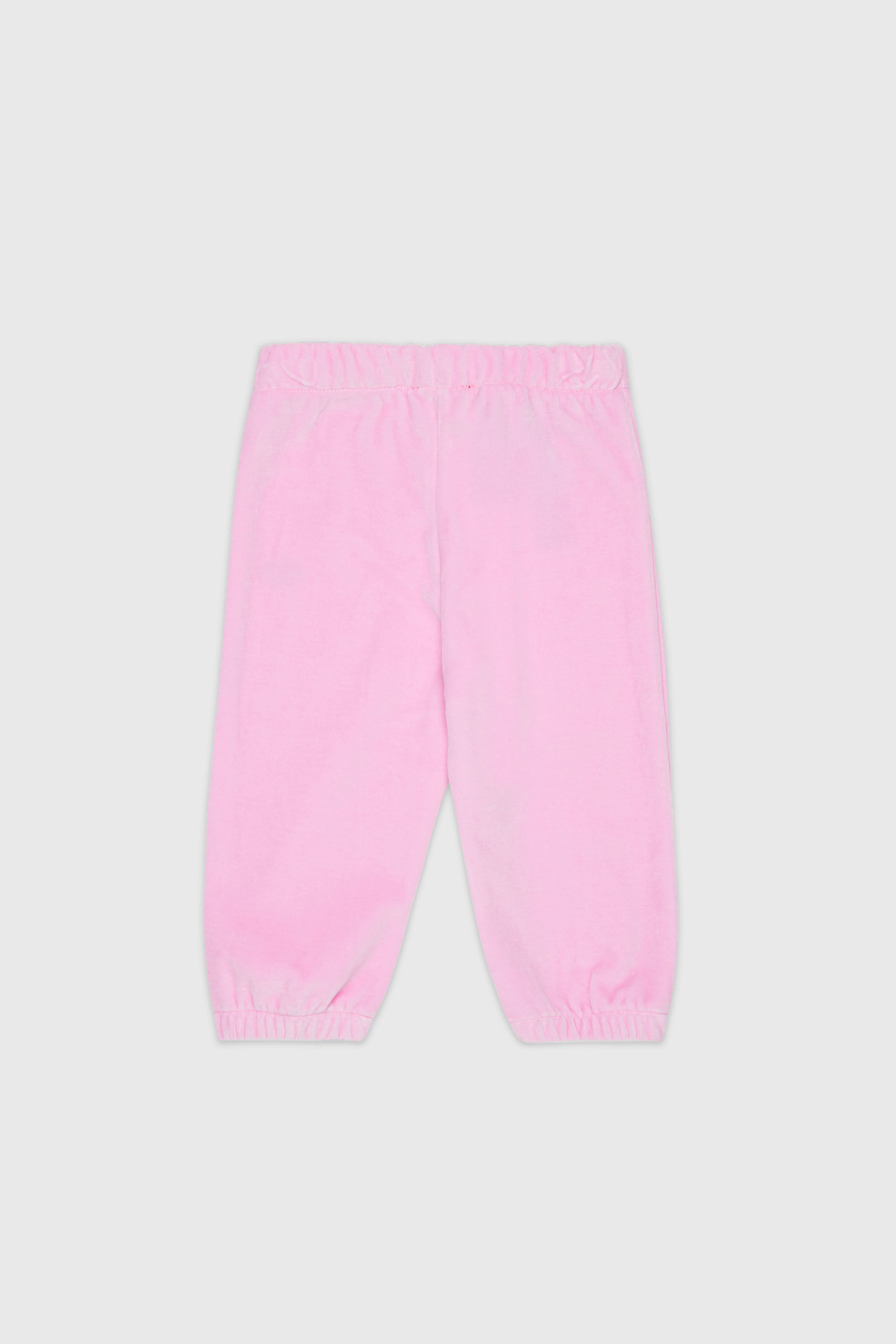 Diesel - PHENIB, Herren Samtweatpants mit Oval D Stickerei in Rosa - 2