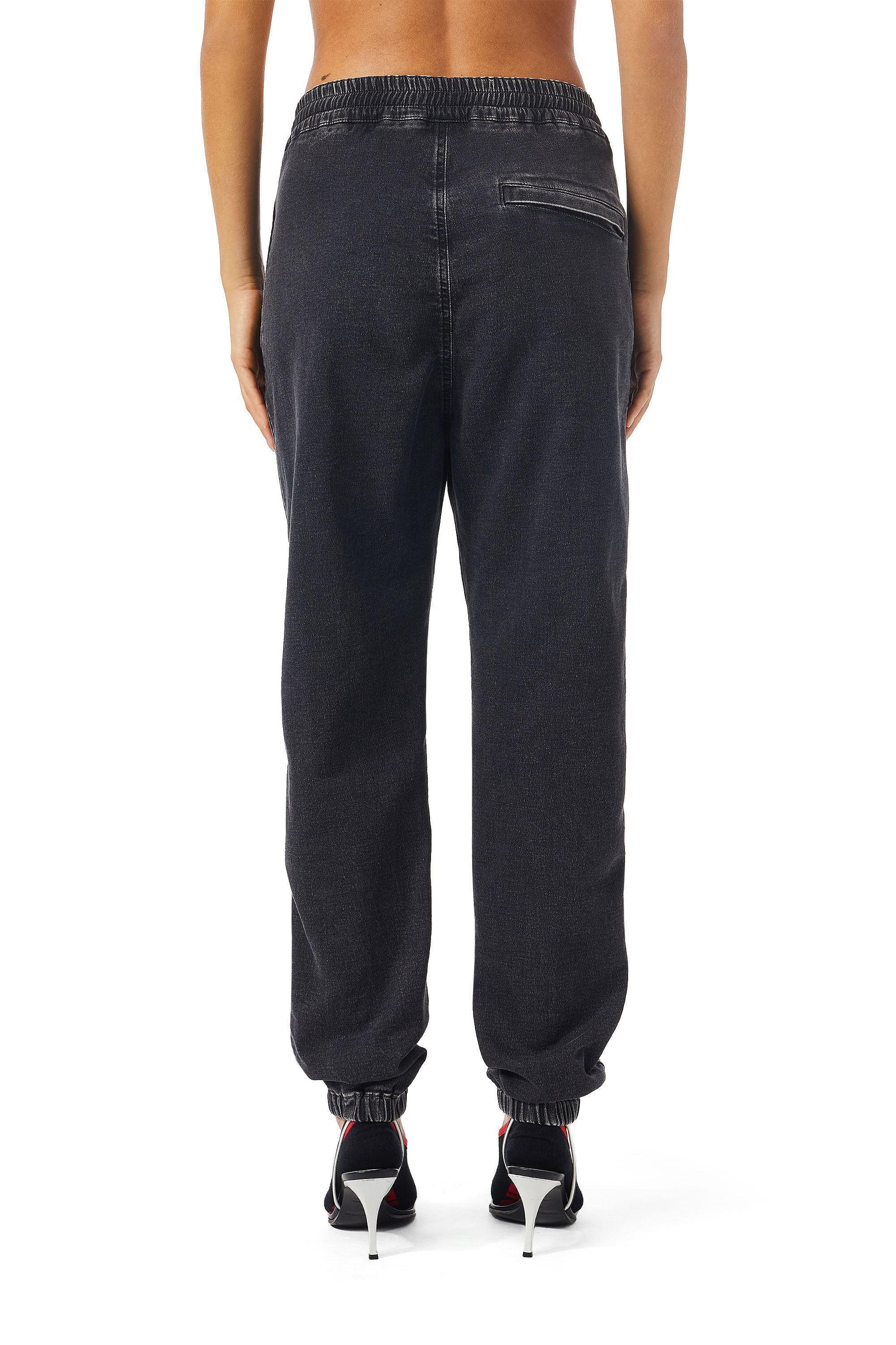 Diesel - D-Lab Track Denim 069ZE Tapered, Schwarz/Dunkelgrau - Image 4