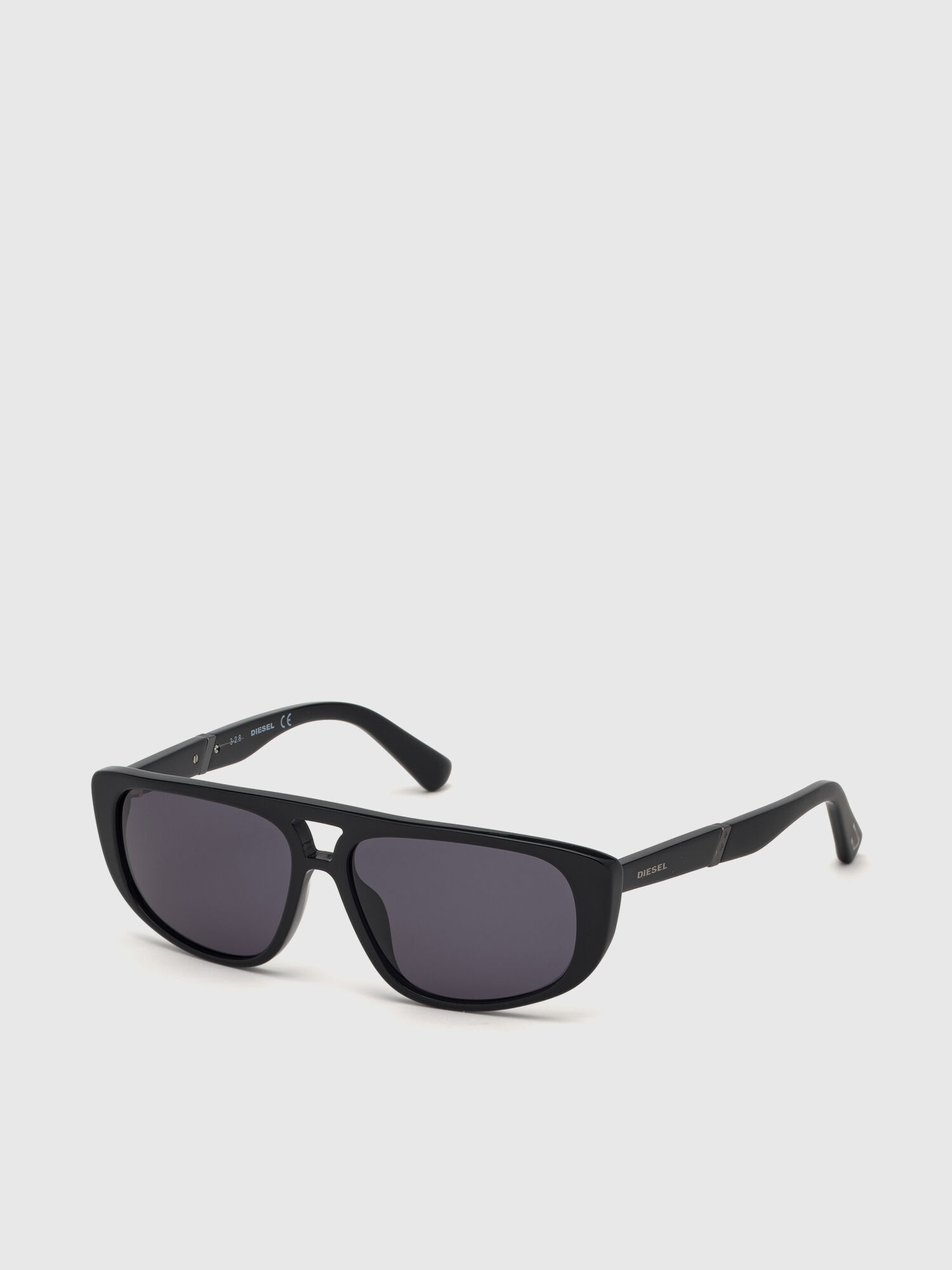 Diesel - DL0306, Unisex Unisex-Sonnenbrillenfassung aus Acetat in Schwarz - 2