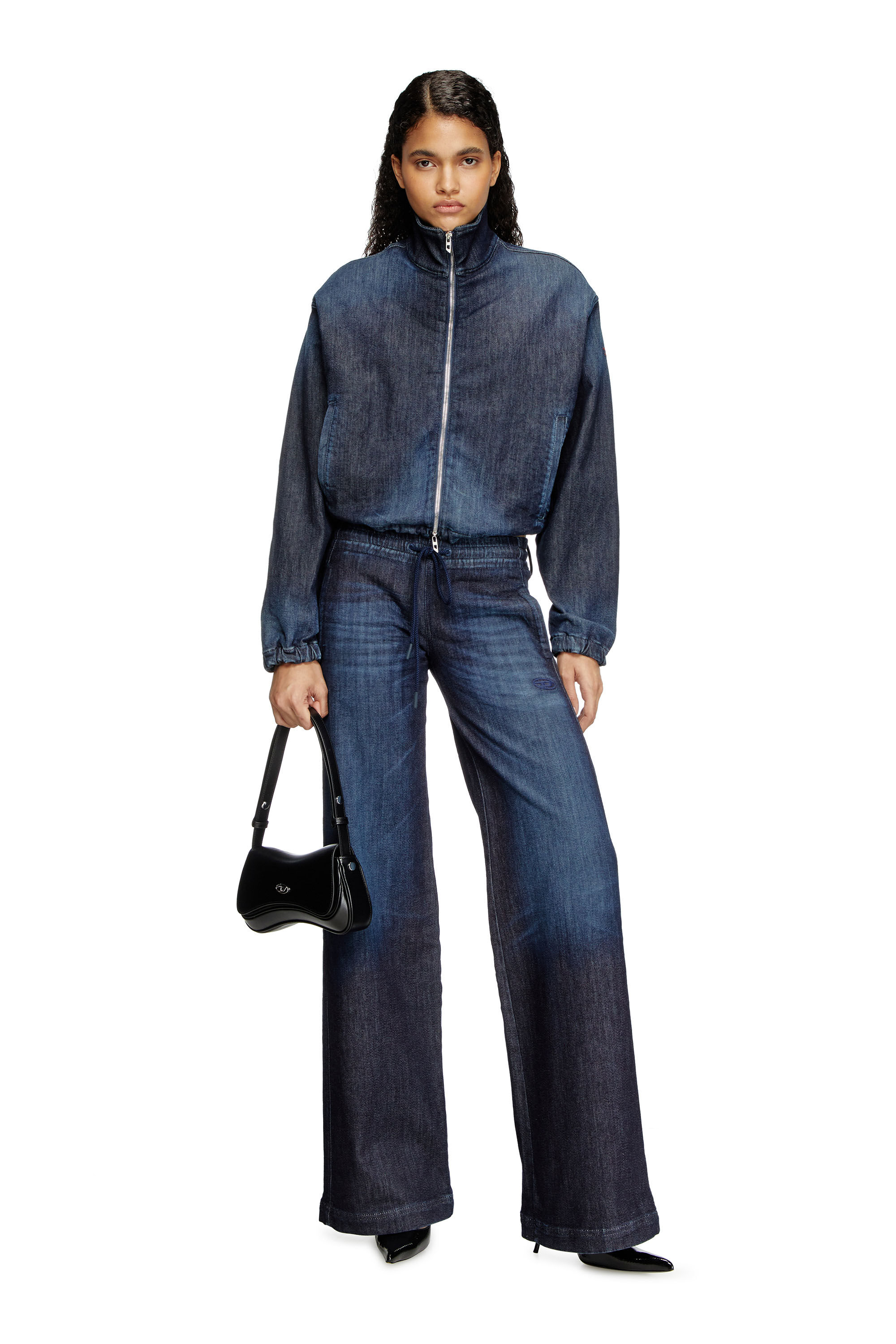 Diesel - Damen Relaxed 2078 D-Ainty Joggjeans® 09L11, Dunkelblau - 1