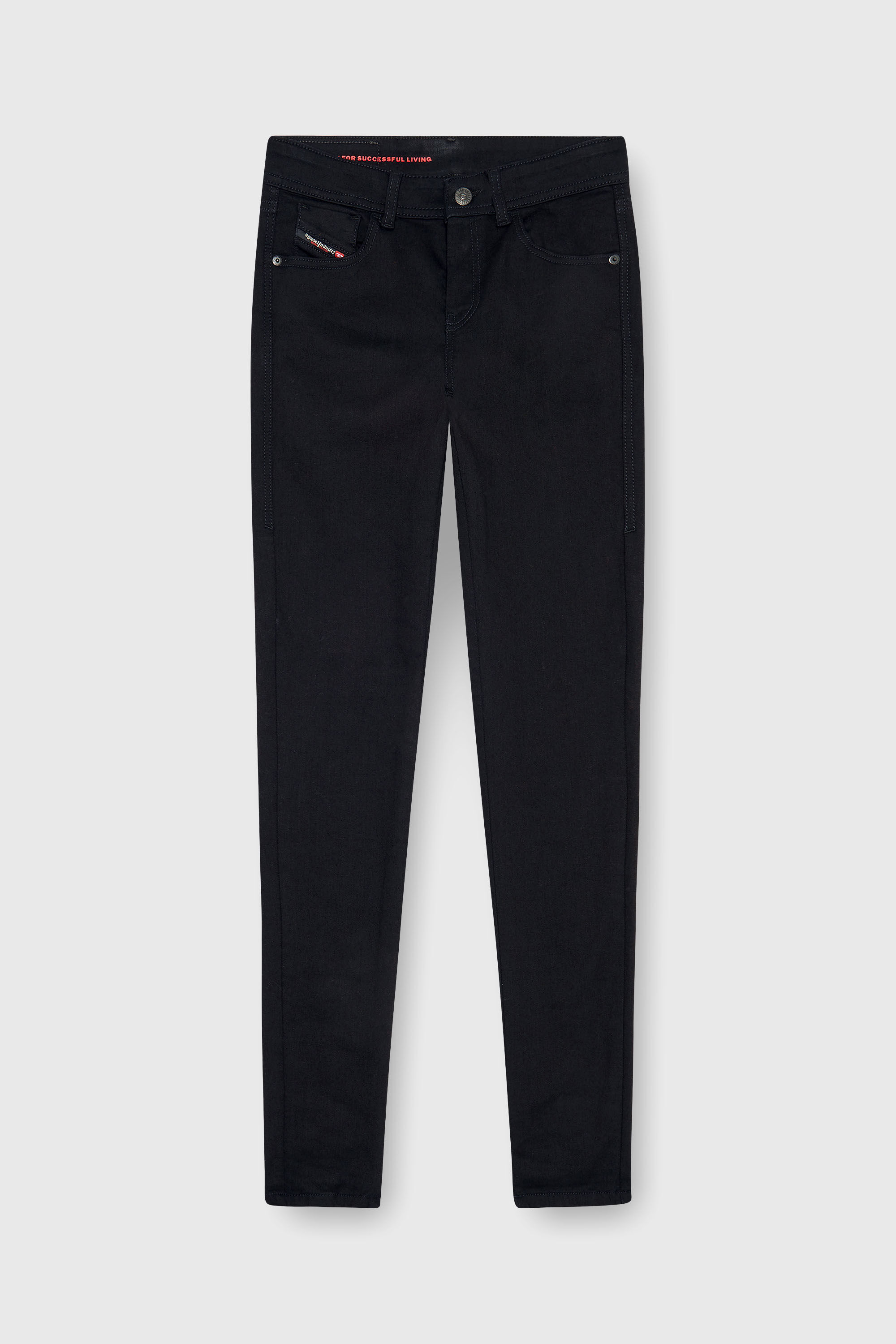 Diesel - Damen Skinny Jeans 2017 Slandy 069EF, Schwarz/Dunkelgrau - 6