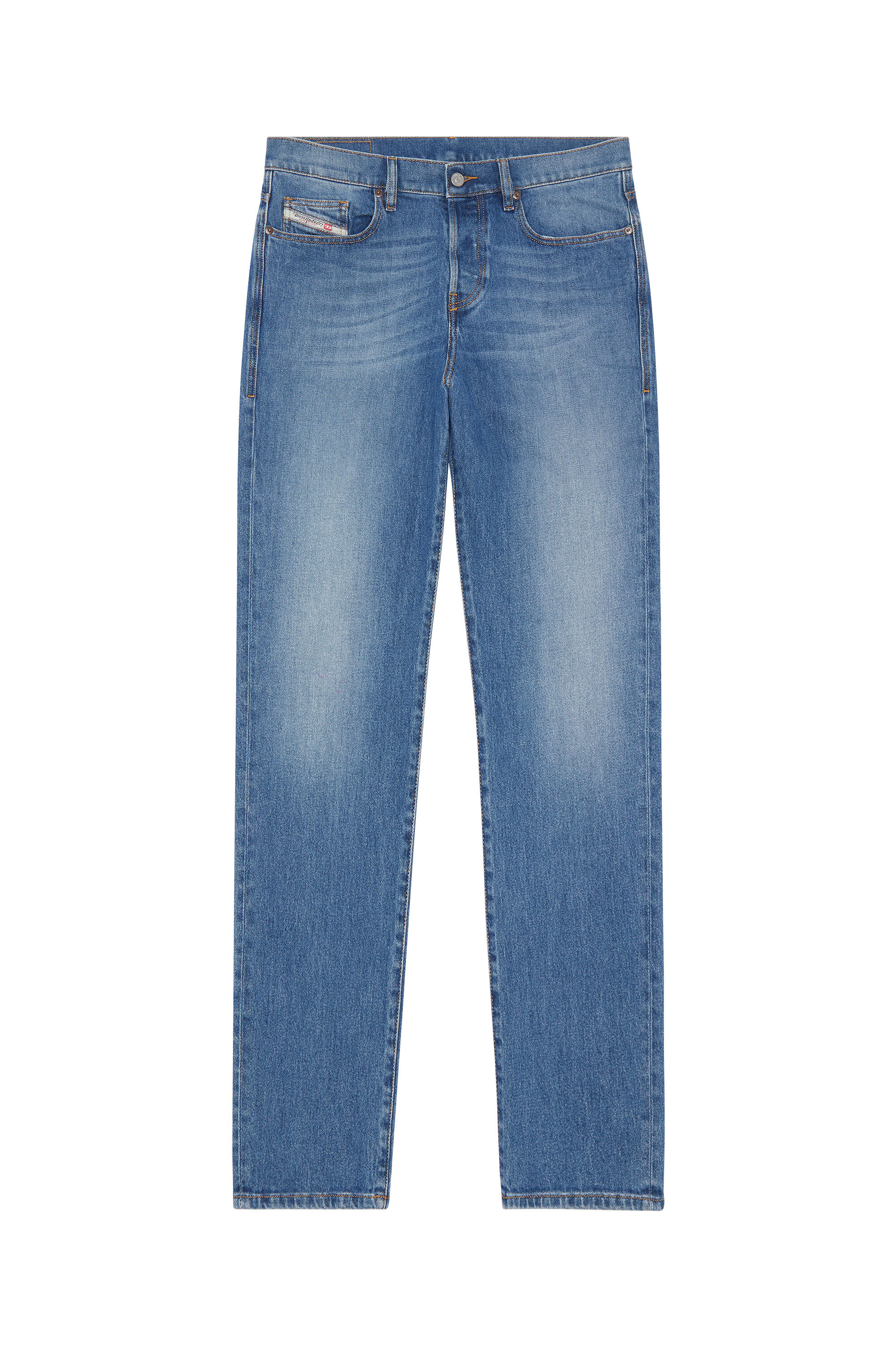 Diesel - Straight Jeans 2020 D-Viker 09F82, Mittelblau - Image 2