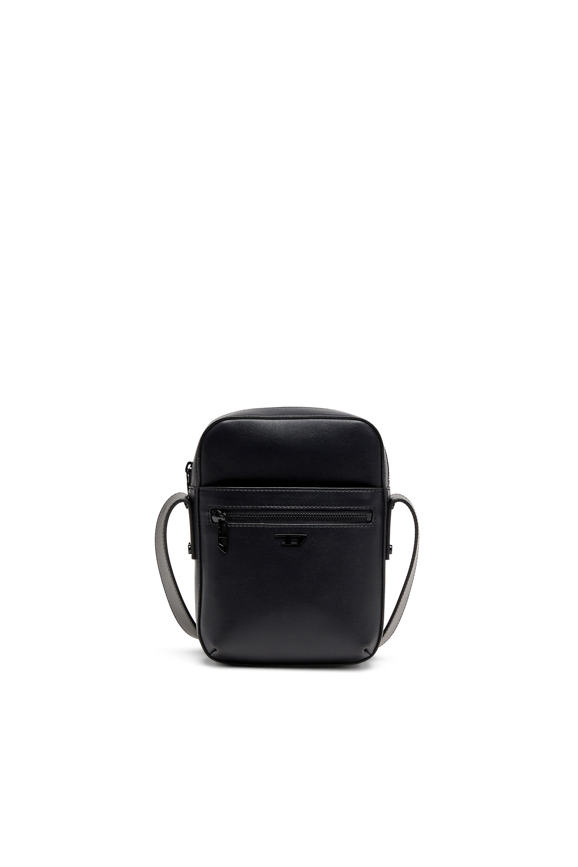 Diesel - RIVET-D CROSSBODY, Herren Rivet-D - Crossbody-Tasche aus PU mit Nieten-Details in Schwarz - 1