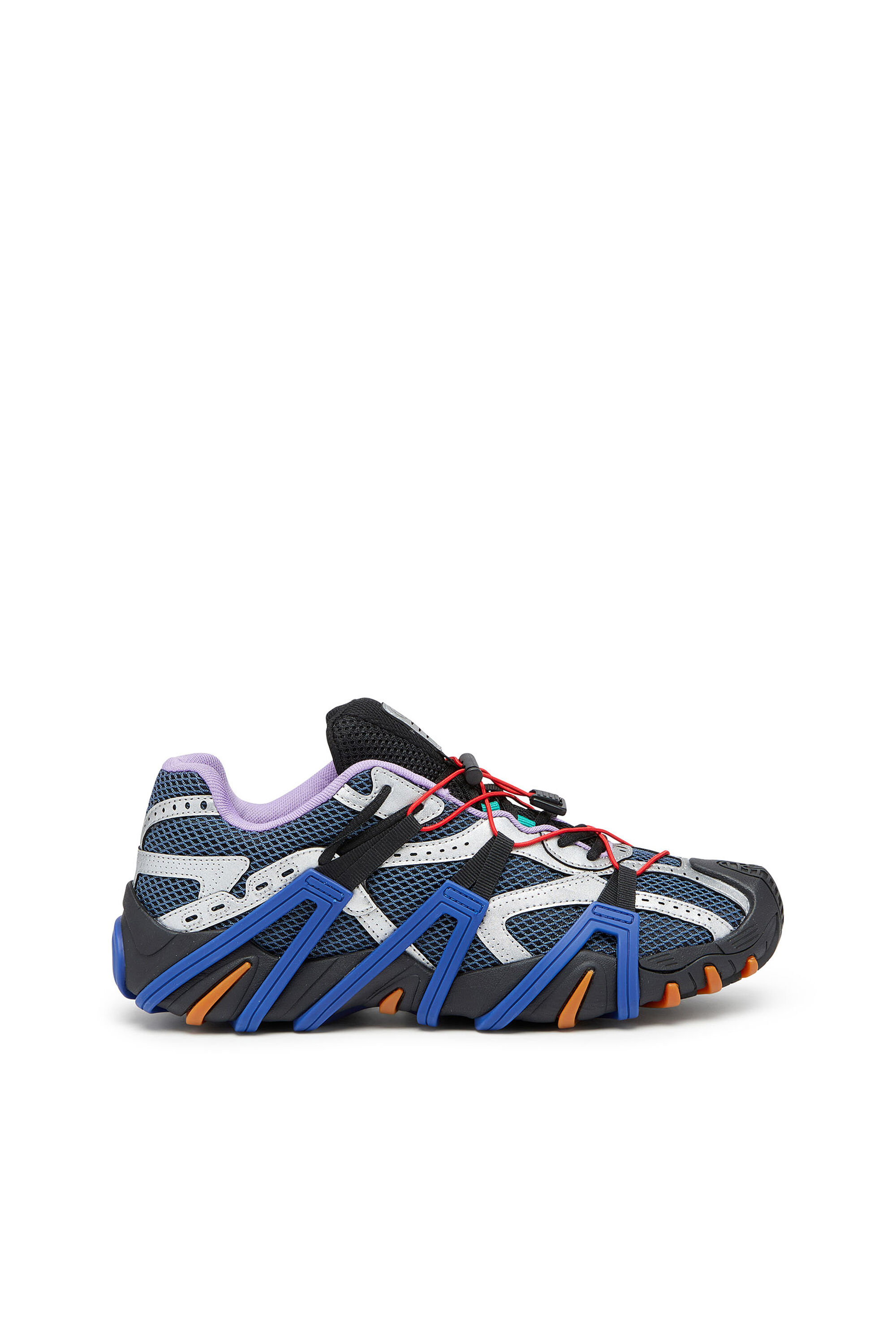 Herren S Prototype Cr Sneakers aus zweifarbigem Mesh Blau Diesel