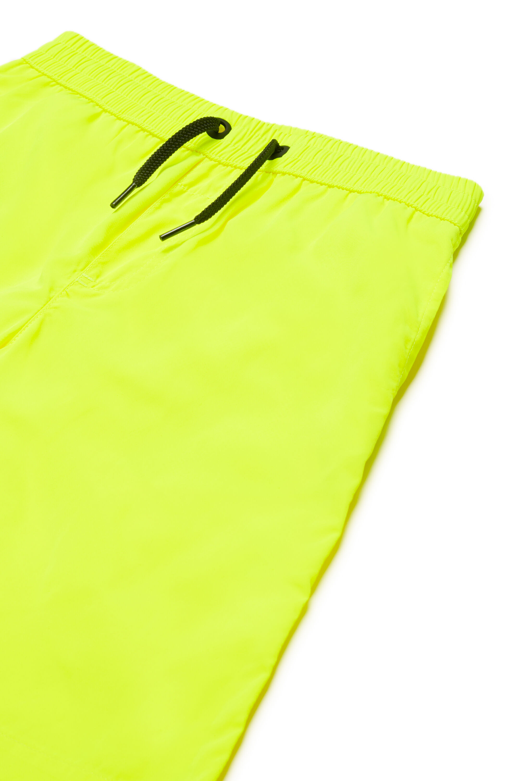 Diesel - MIPRUL, Herren Badeshorts mit farbgleichem Oval D-Logo in Neongelb - 3