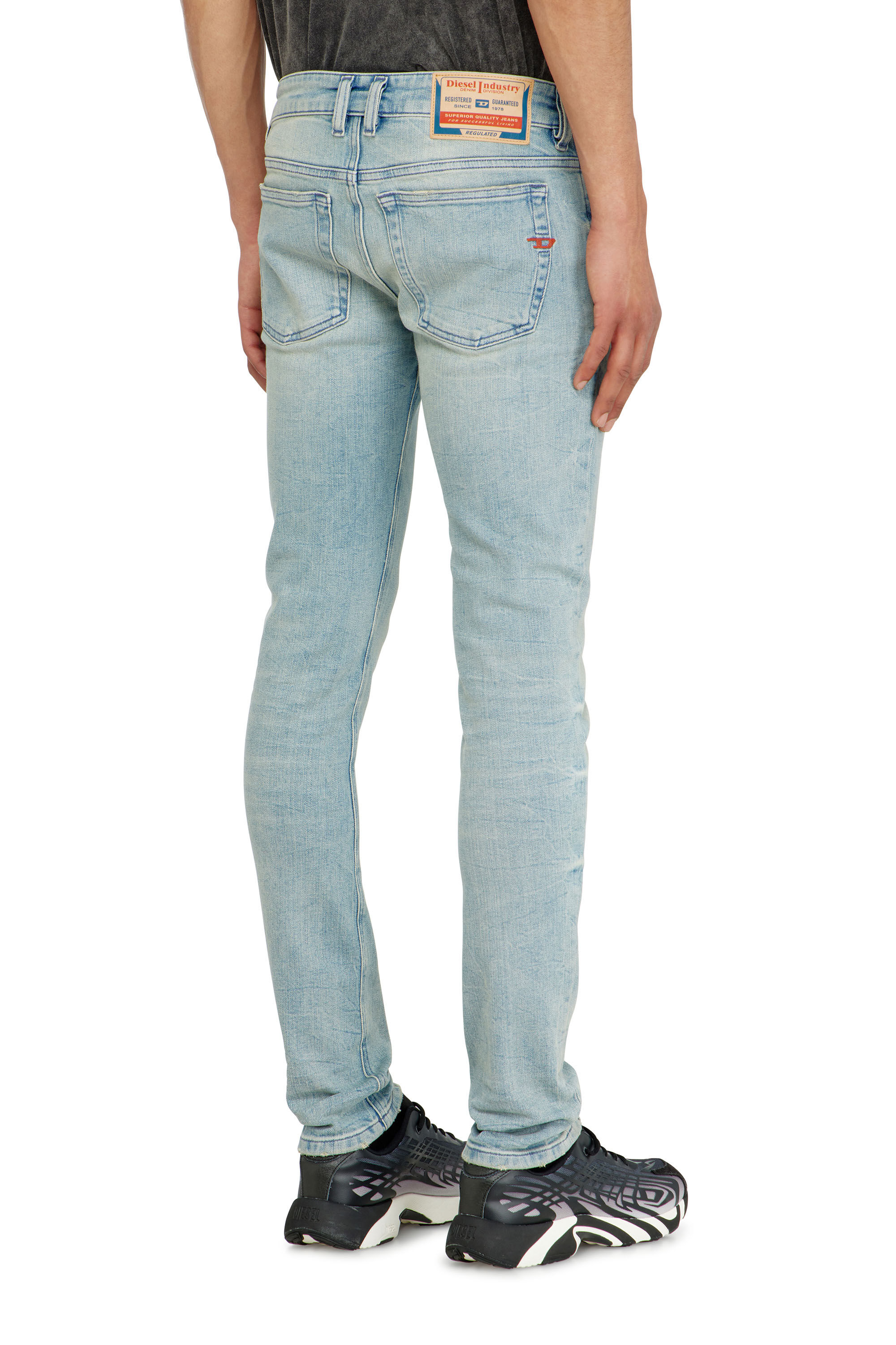 Diesel - Herren Skinny Jeans 1979 Sleenker 0KBBF, Hellblau - 5