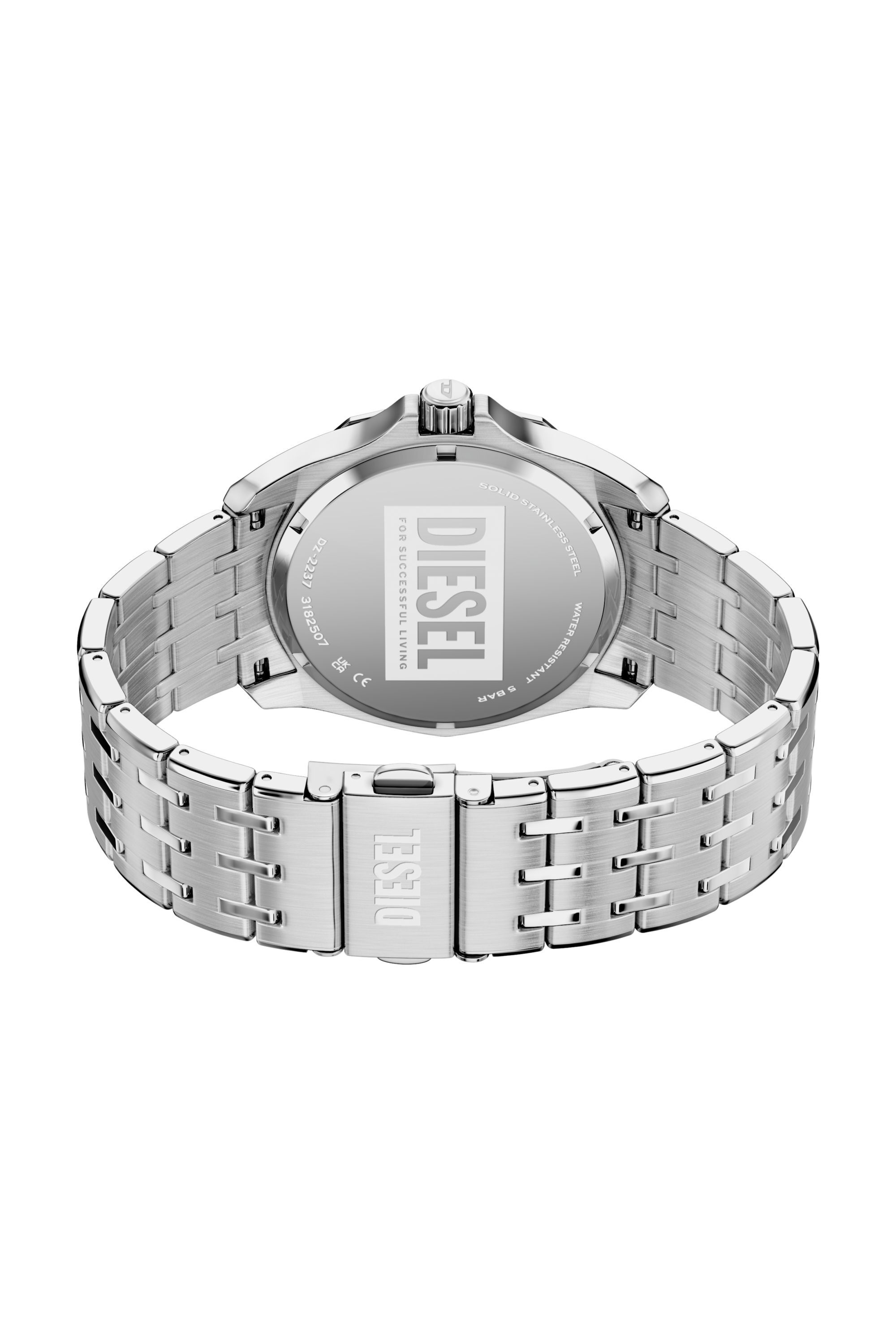Diesel - DZ2237 WATCH, Herren Stinger Edelstahl-Uhr in Silber - 5