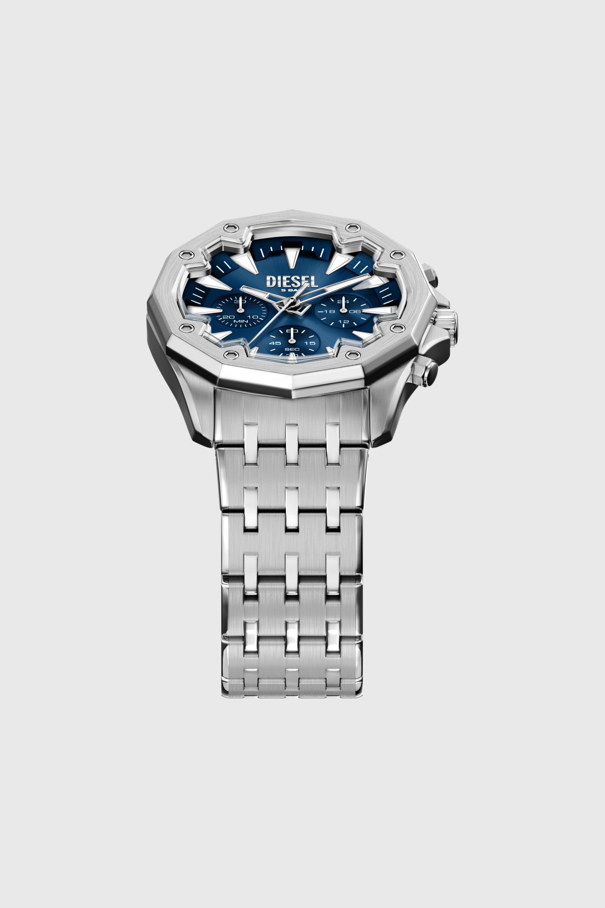 Diesel - DZ4706 WATCH, Herren Stinger Edelstahluhr in Silber - 4