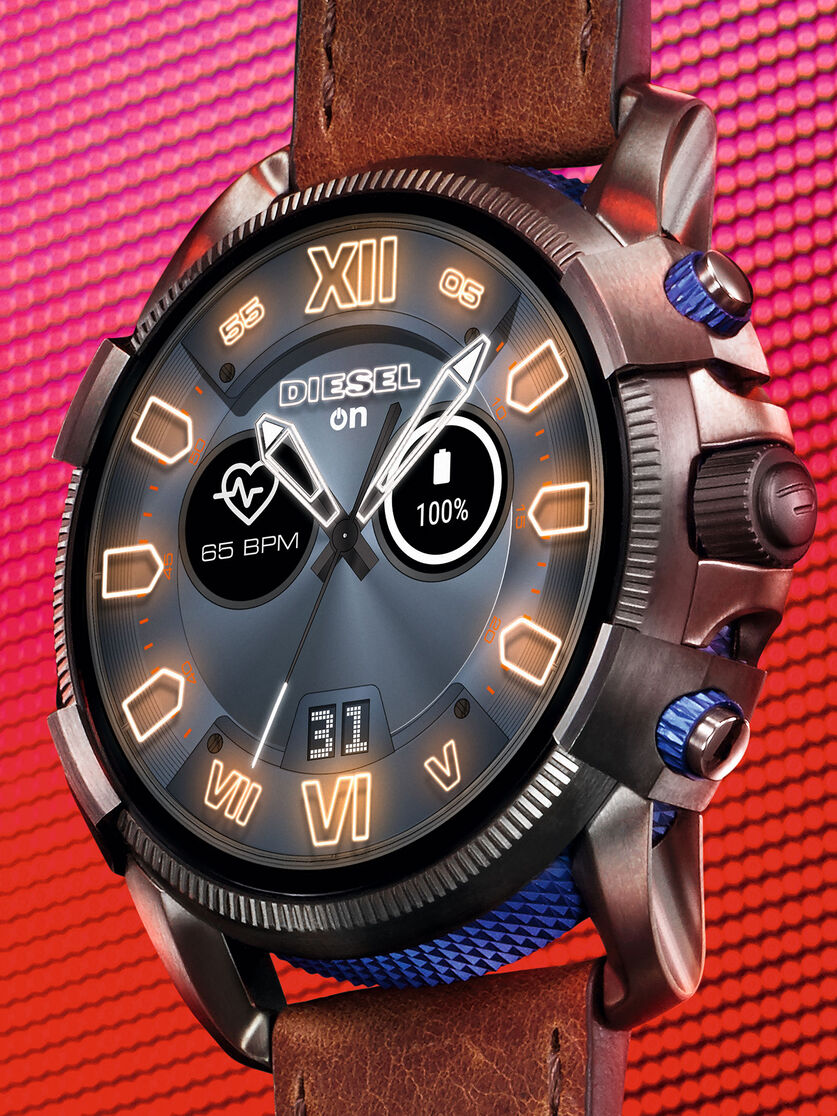 DT2009: Full Guard 2.5 smartwatch braunes leder Herren | Diesel