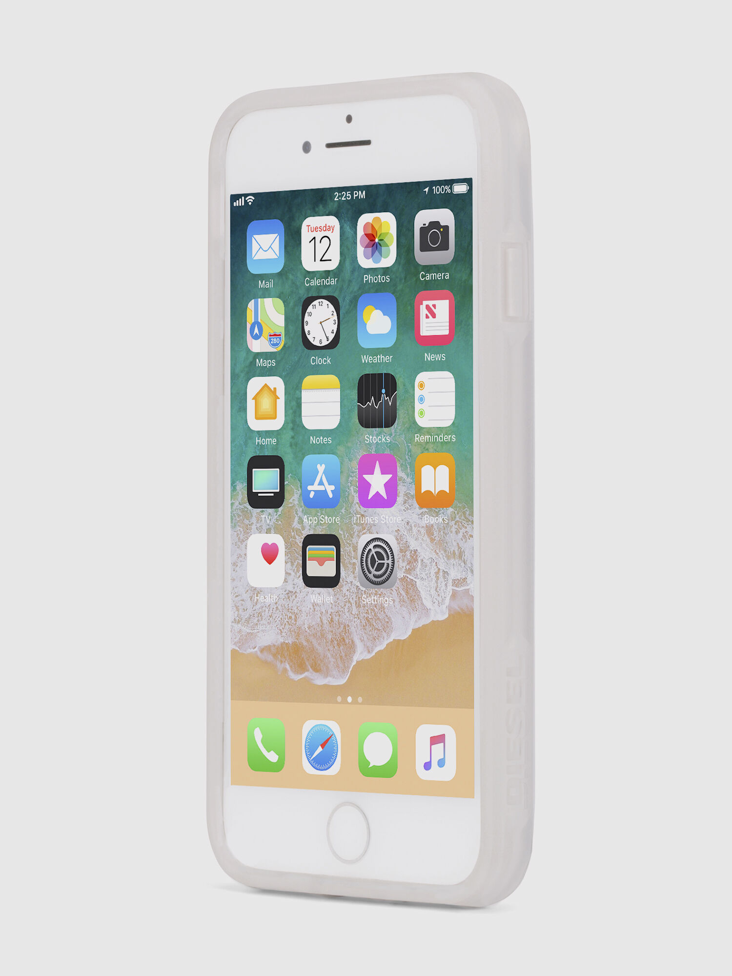 Diesel - BLAH BLAH BLAH IPHONE 8 PLUS/7 PLUS/6s PLUS/6 PLUS CASE, Damen Schutzhülle aus Harz, iPhone 8Plus/7Plus/6s Plus/6Plus in Weiß - 3
