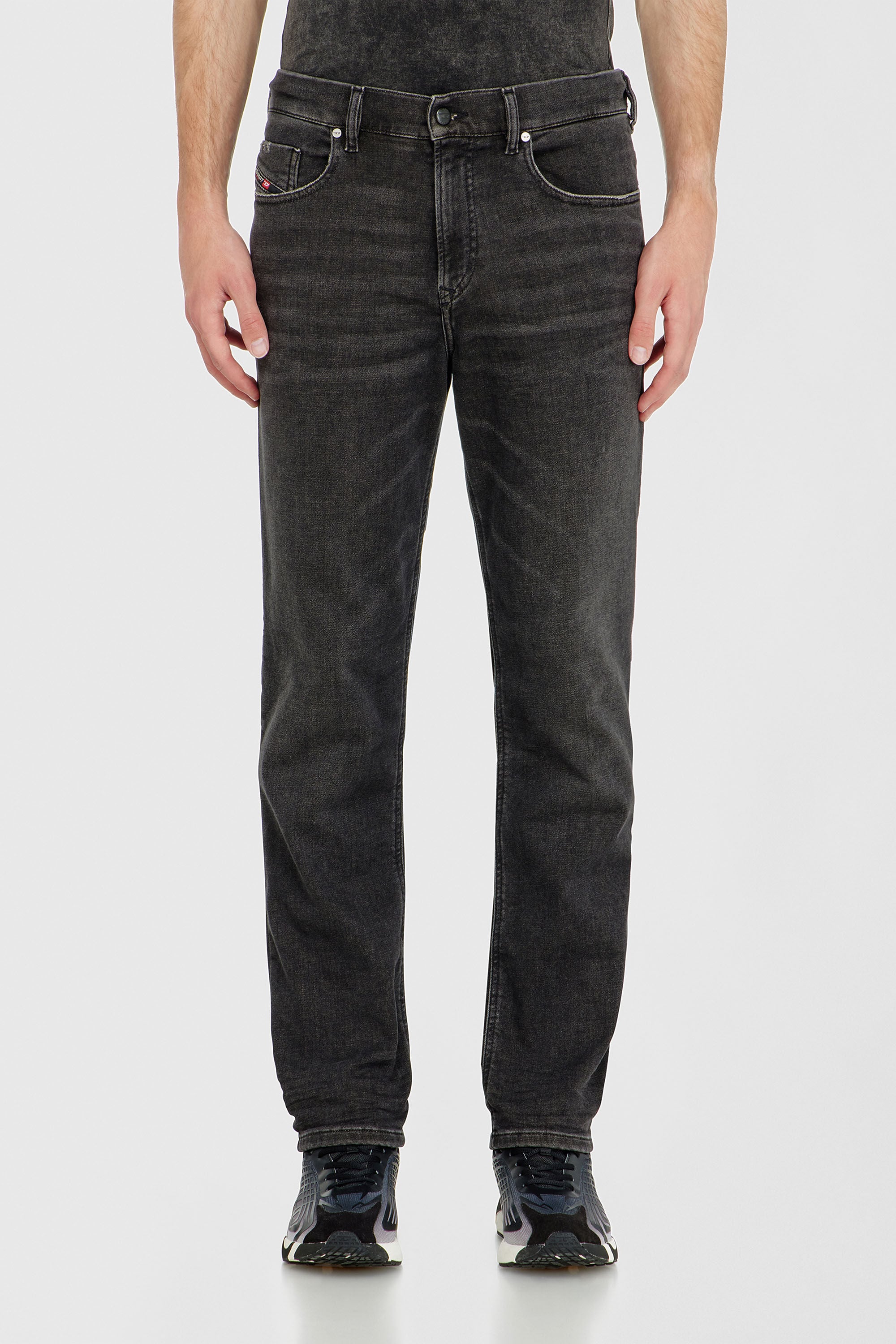Diesel - Herren Regular 2090 D-Veekley Joggjeans&reg; 09P92, Schwarz/Dunkelgrau - 2