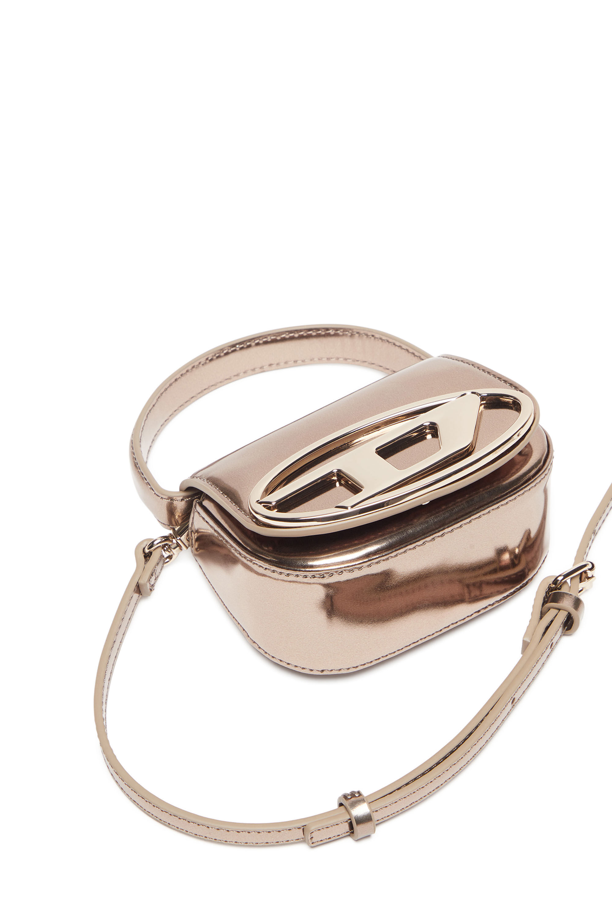 1DR XS S Damen Mini Tasche aus Leder in Spiegeloptik Diesel