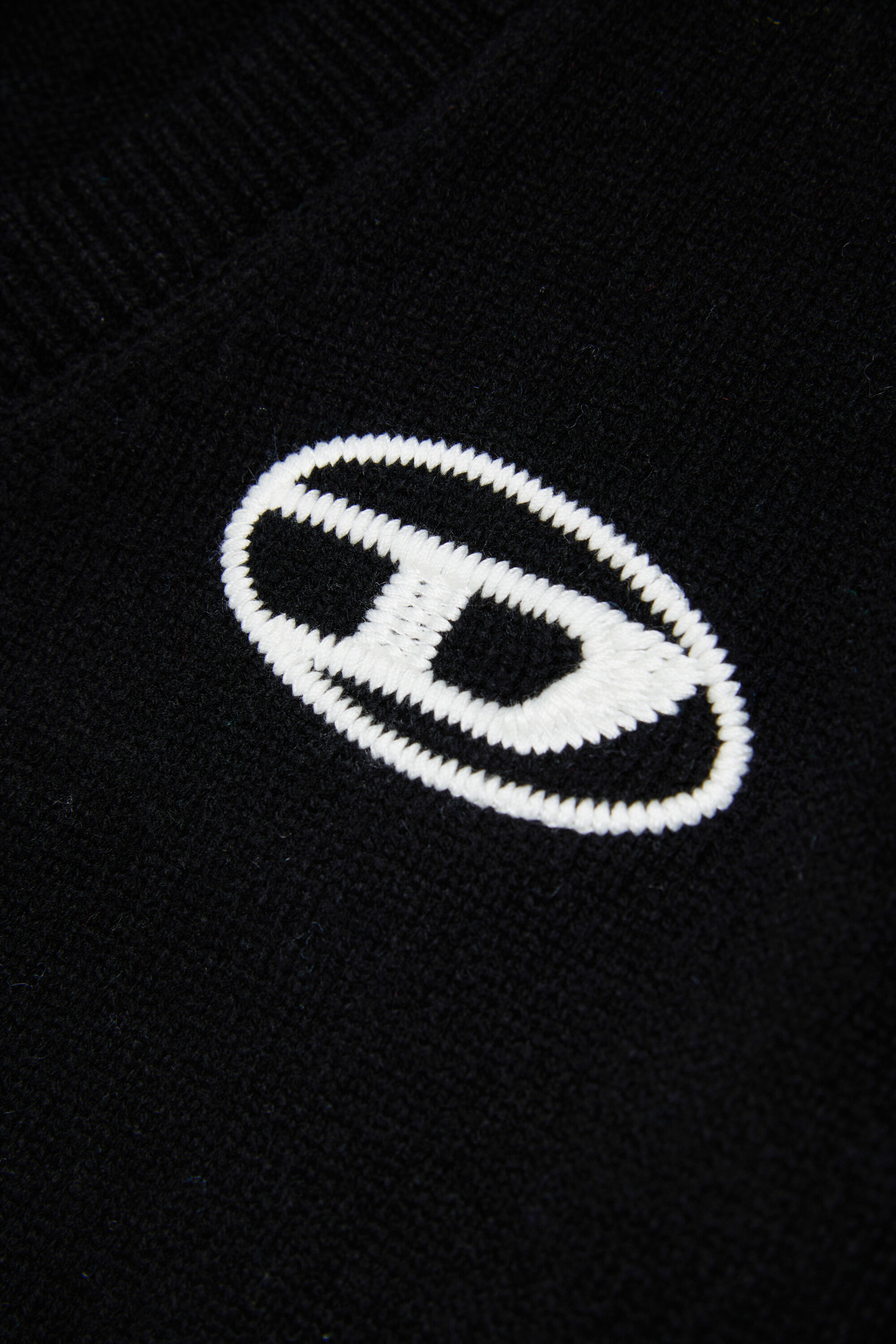 Diesel - KLABO CARDIGAN OVER, Herren Cardigan mit Kaschmir und Oval D Logo in Schwarz - 4