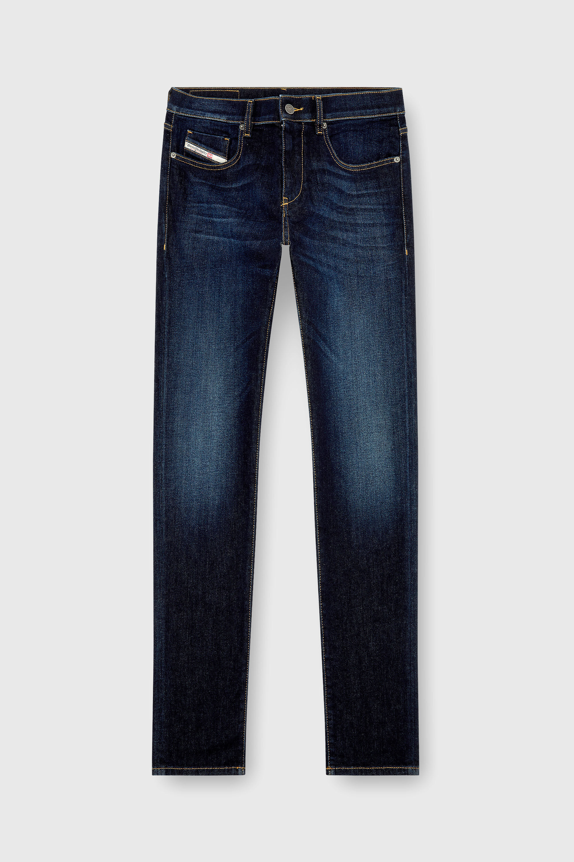 Diesel - Herren Slim Jeans 2019 D-Strukt 009ZS, Dunkelblau - 4