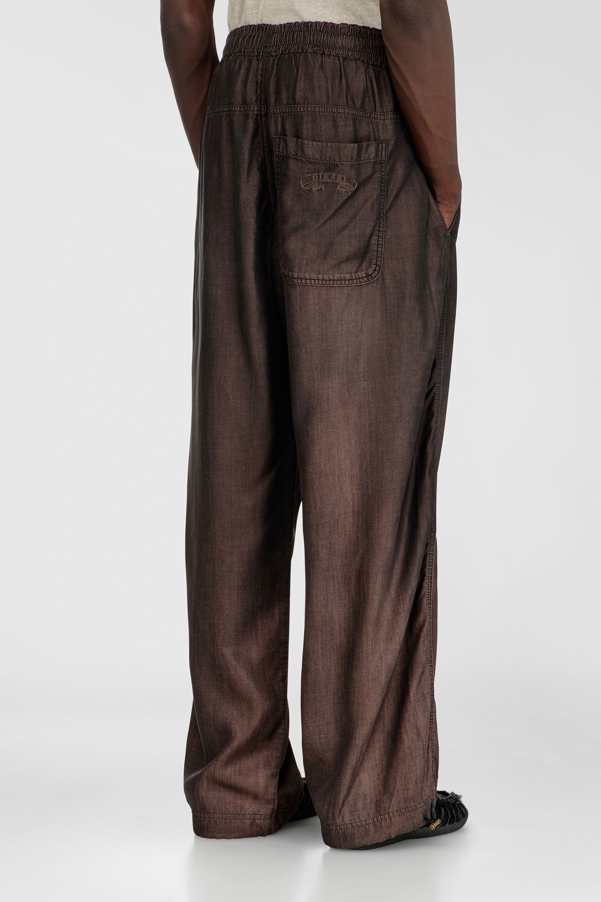 Diesel - Unisex Relaxed Jeans D-Roder 068YF, Dunkelbraun - 3