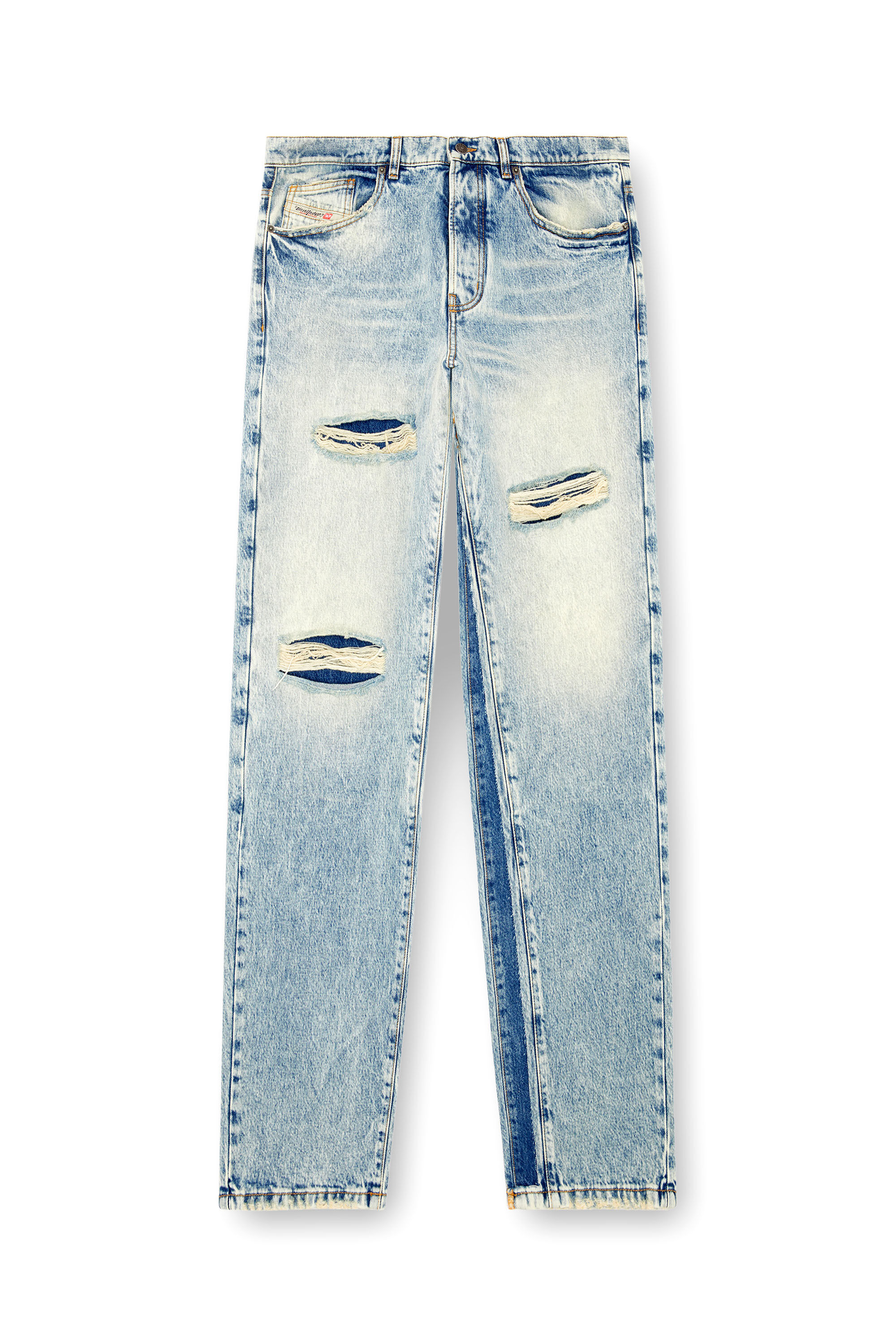 Diesel - Herren Relaxed Jeans D-Fire 0AJEN, Hellblau - 2