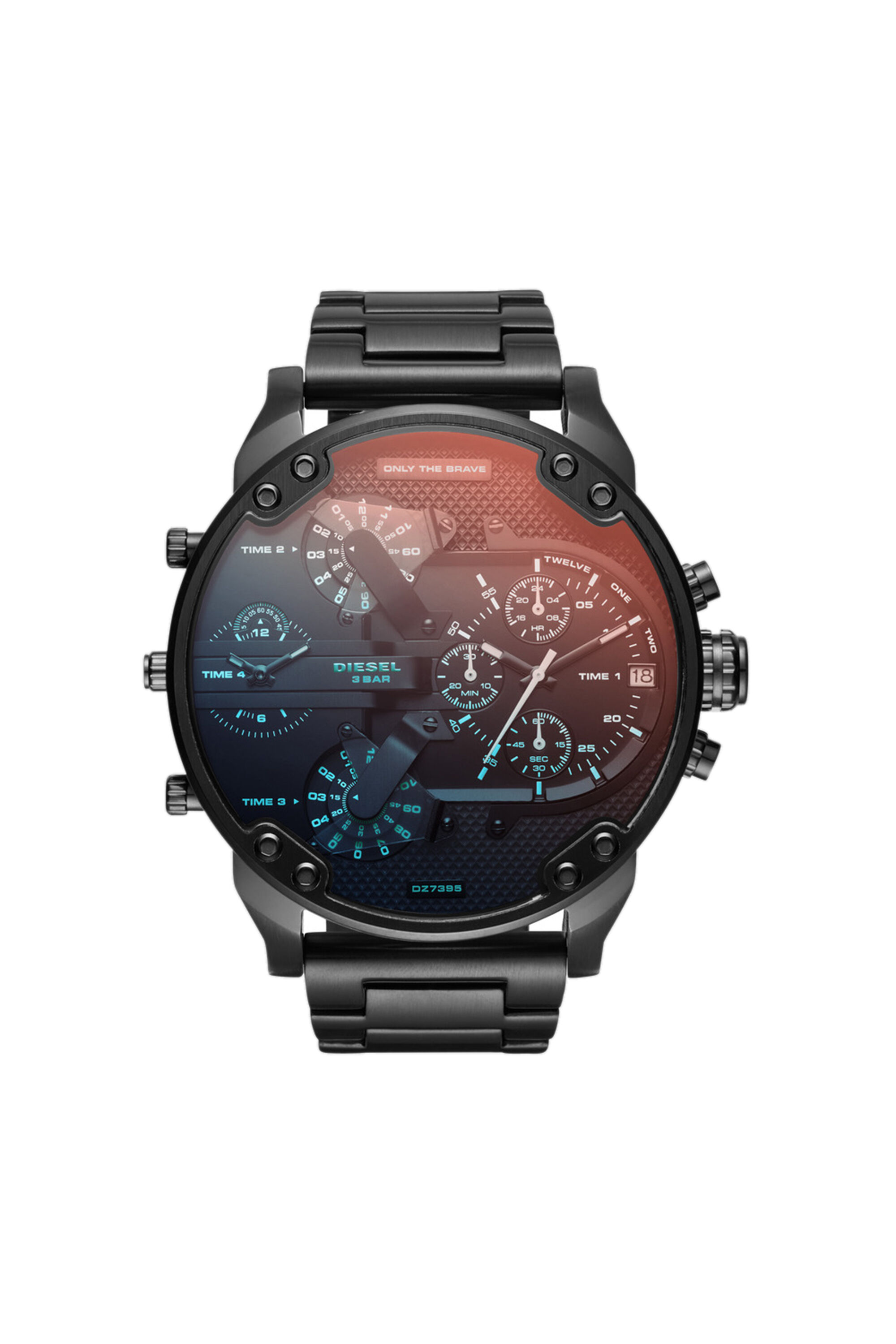 DZ7395 Herren Mr. Daddy 2.0 Schwarze Uhr Diesel