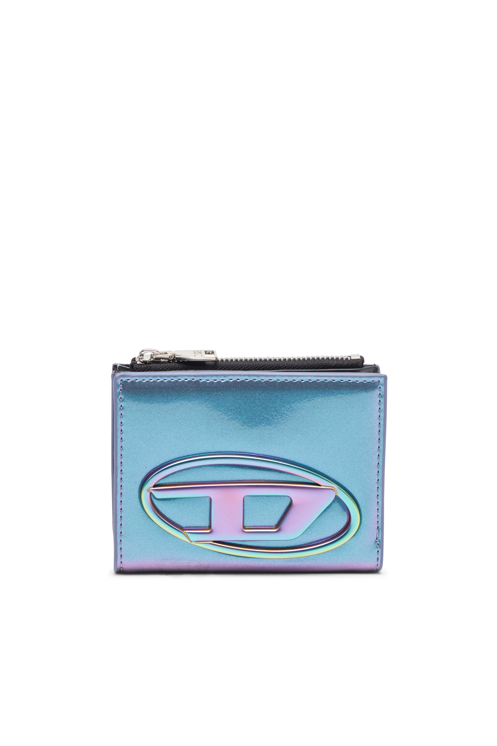 Diesel - 1DR BI-FOLD ZIP II, Azurblau - Image 1