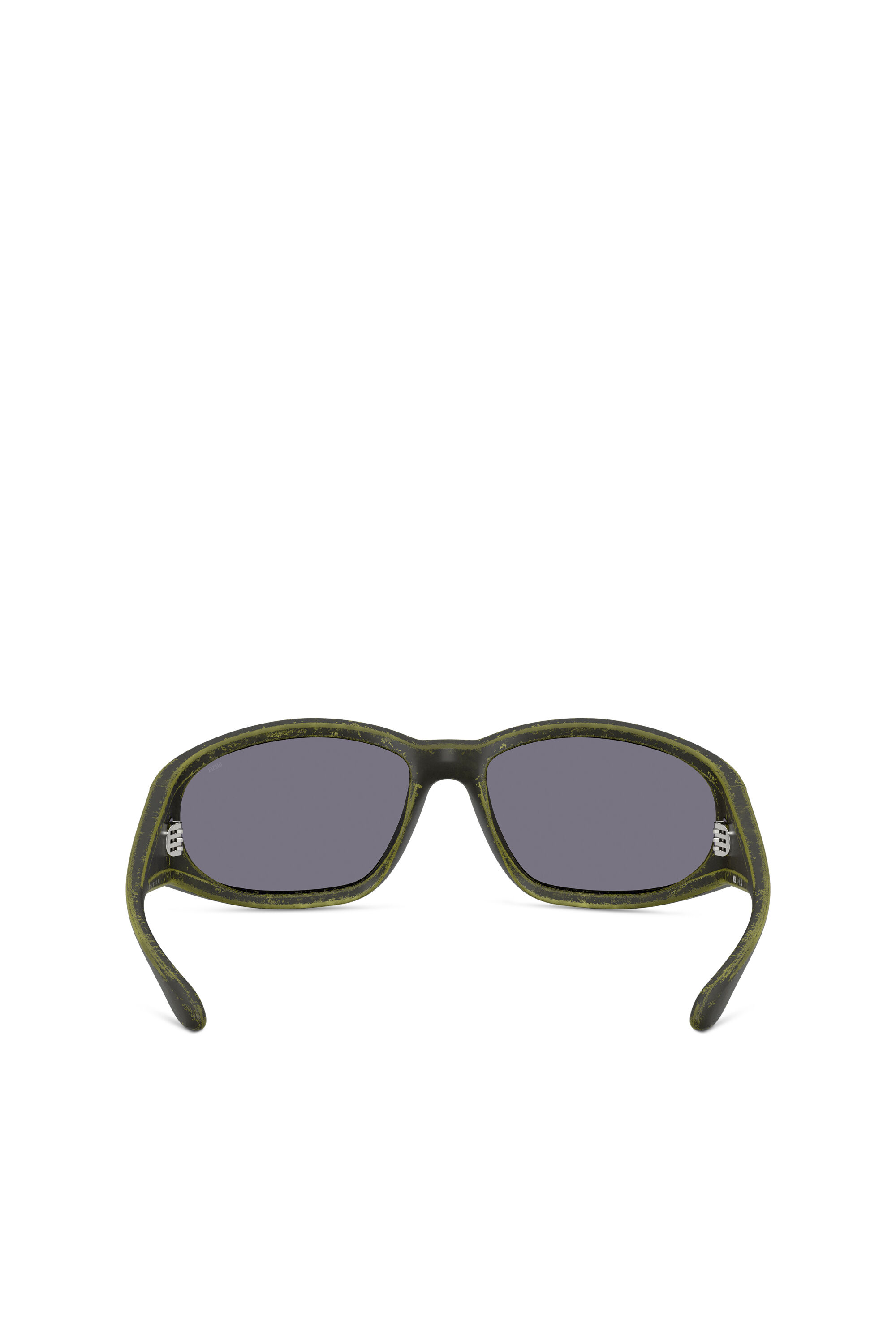 Diesel - 0DL3002, Unisex Sonnenbrille aus acetat mit rechteckigen gläsern in Grün - 3