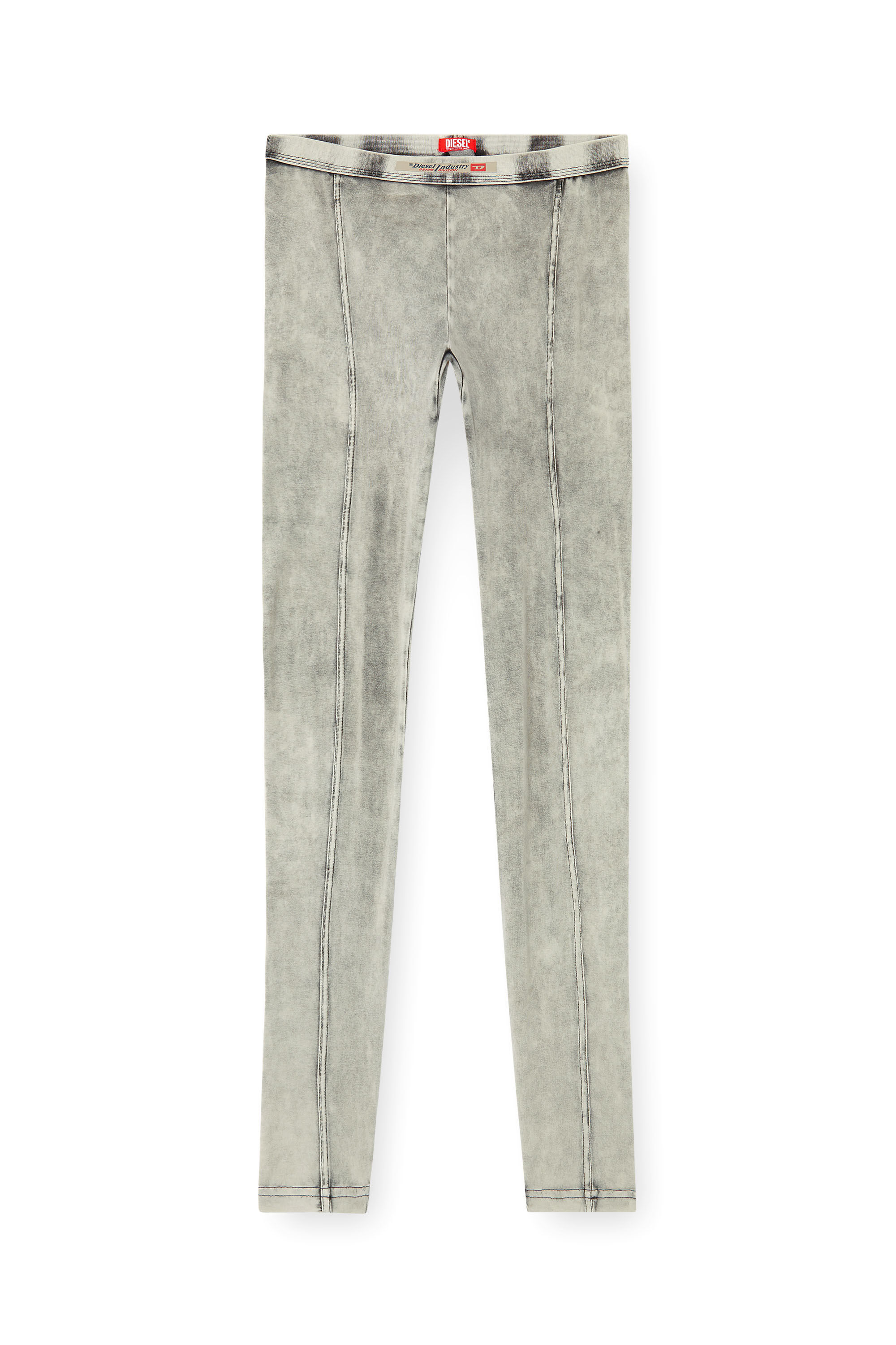 Diesel - ATHENA-DNM, Damen Jeggings aus Jersey mit Denim-Effekt in Grau - 2