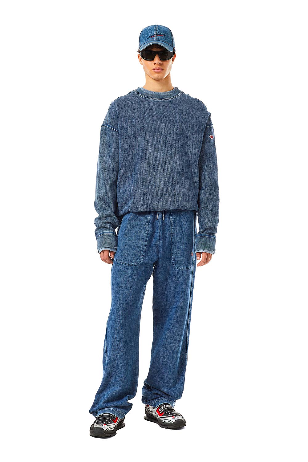 Straight D-Martians Track Denim
