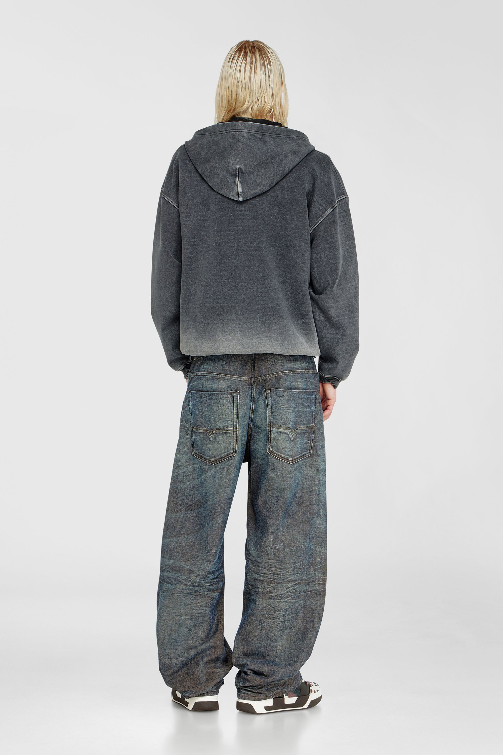 Diesel - Unisex Relaxed Jeans 1997 D-Enim-M 007EM, Dunkelblau - 3