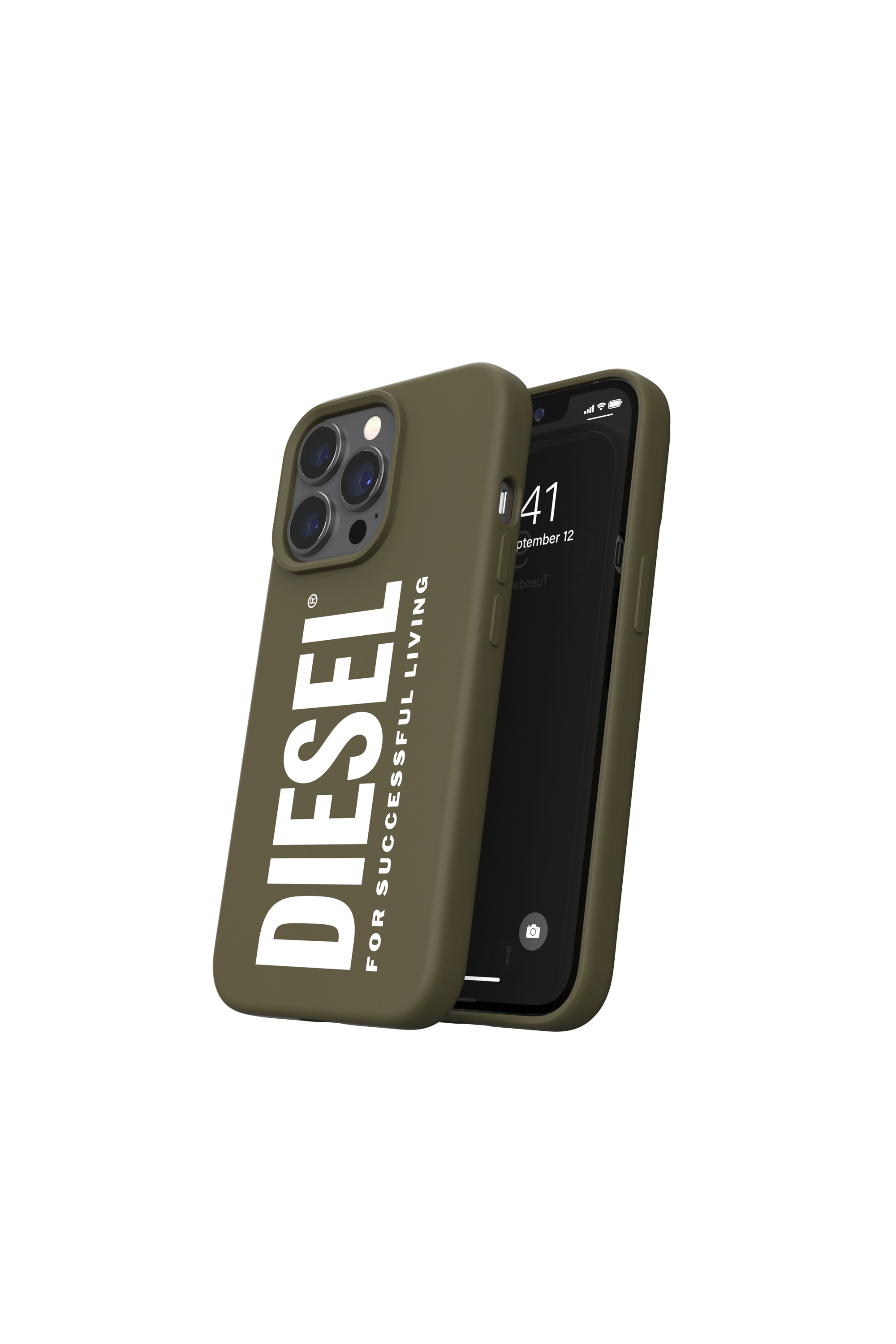 Diesel - 47166 SILICONE CASE, Armeegrün - Image 3