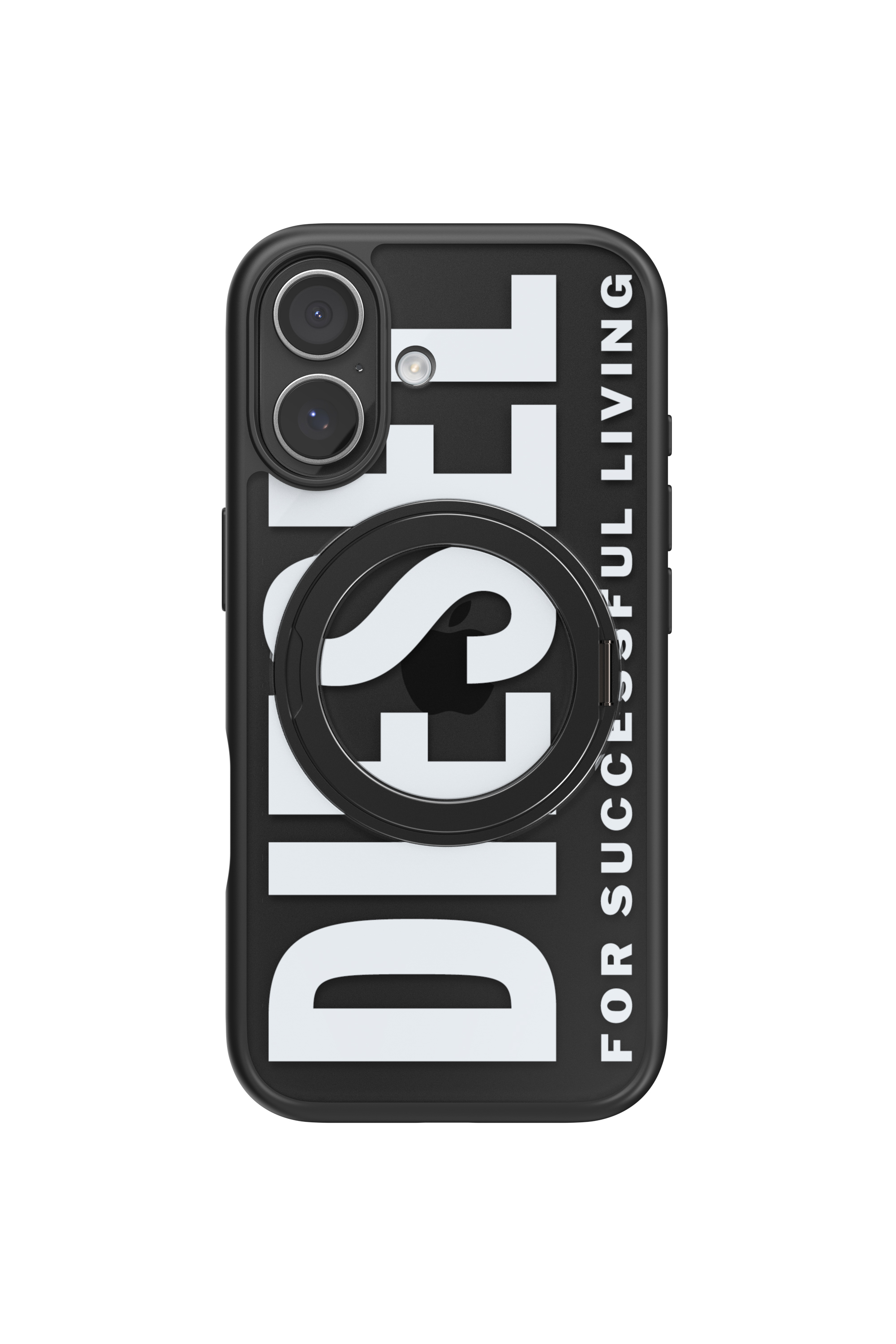 Diesel - 60403 RING STAND CASE, Unisex Ringstand-Magsafe Case für iPhone 17 in Schwarz - 2