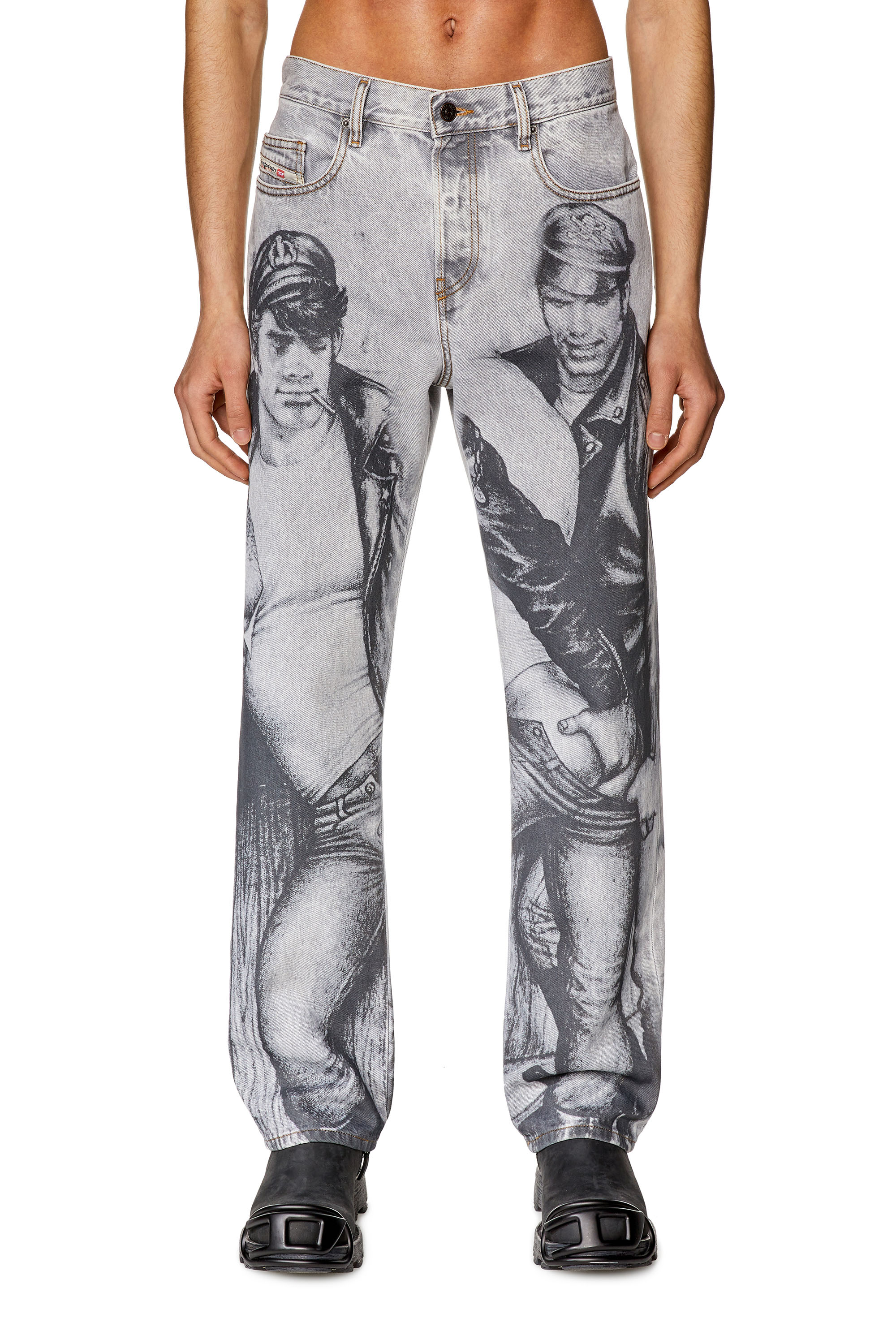 Diesel - Straight Jeans 2020 D-Viker 007F8, Grau - Image 6