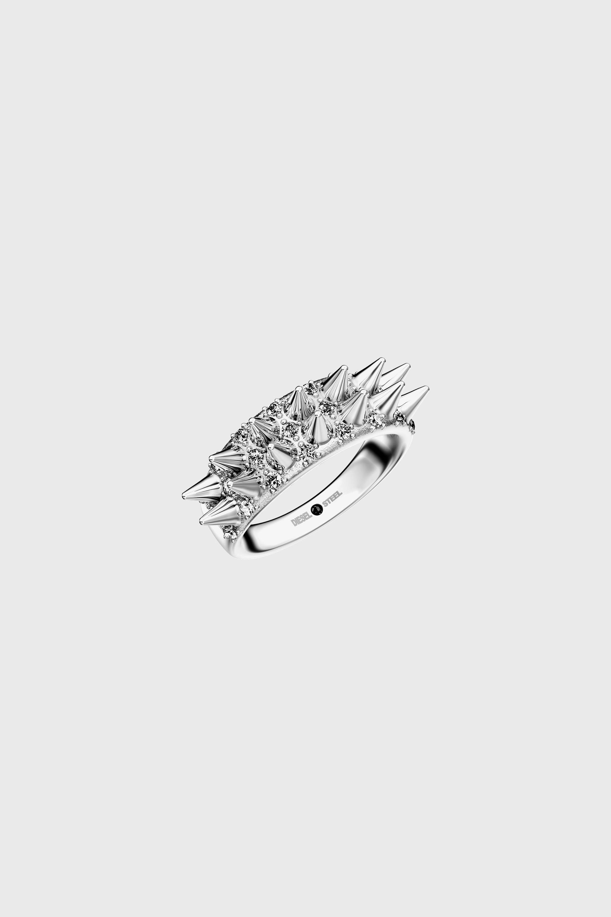 Diesel - DX1723040, Unisex Bandring aus Edelstahl in Silber - 1