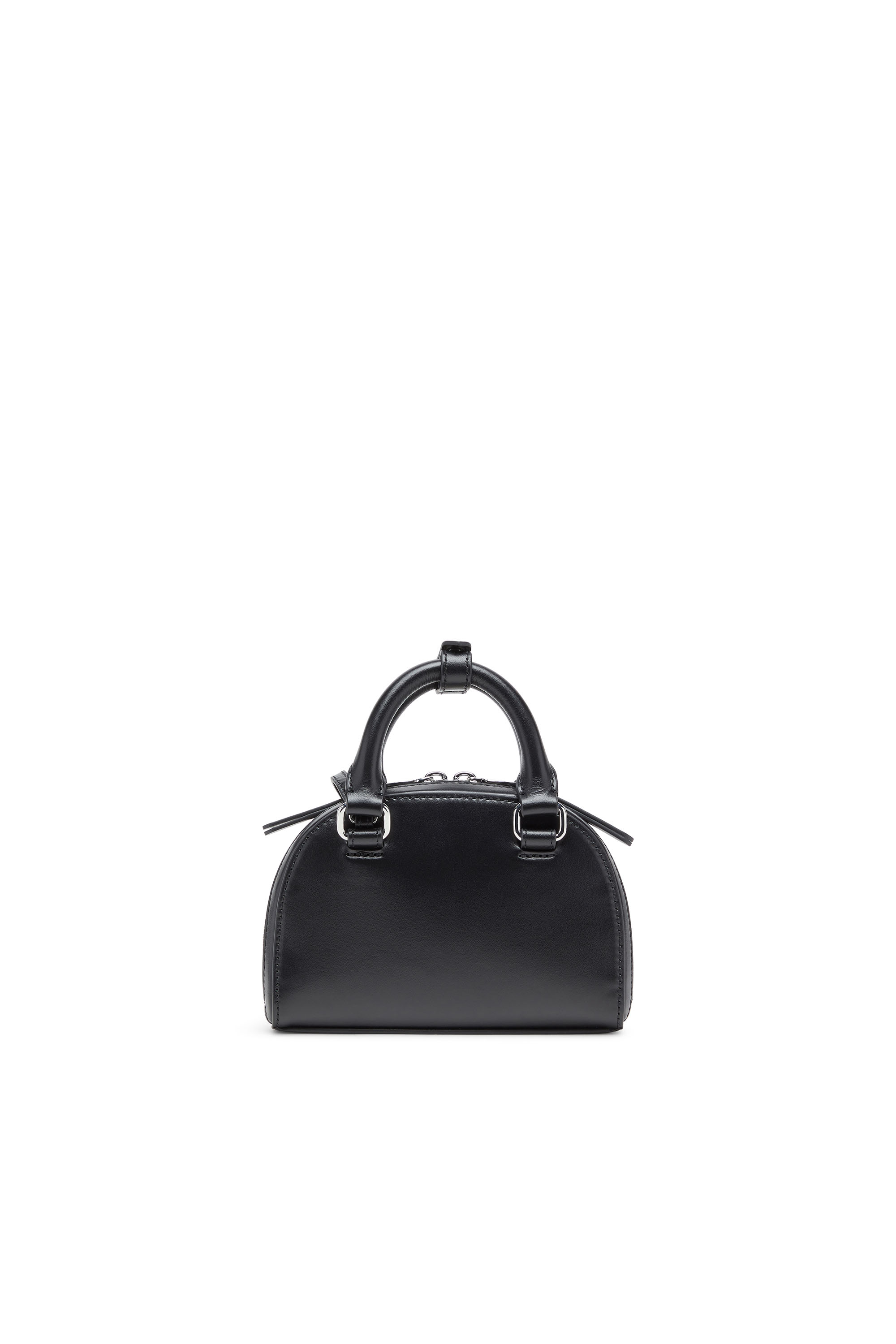 Diesel - 1DR DOME CROSSBODY XS, Damen 1DR Dome-Mini-Umhängetasche aus Nappaleder in Schwarz - 3