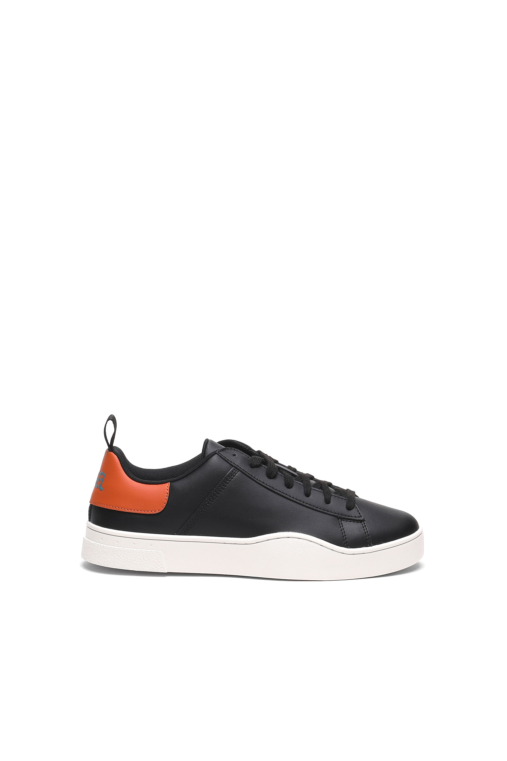 S-CLEVER LOW LACE, Schwarz/Orange - Sneakers