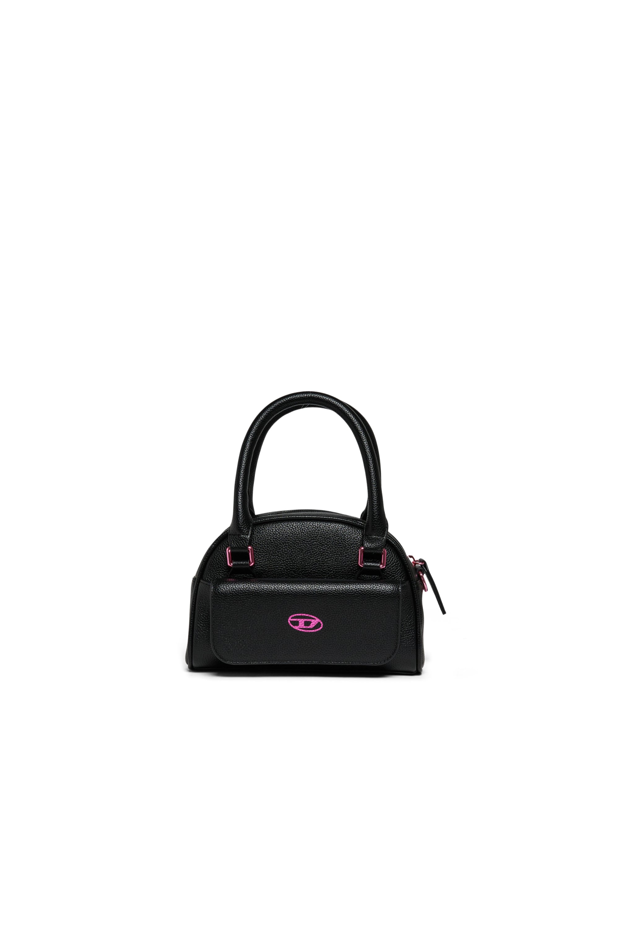 Diesel - WREDY, Damen WREDY - Tasche aus genarbtem beschichtetem Gewebe in Schwarz - 1