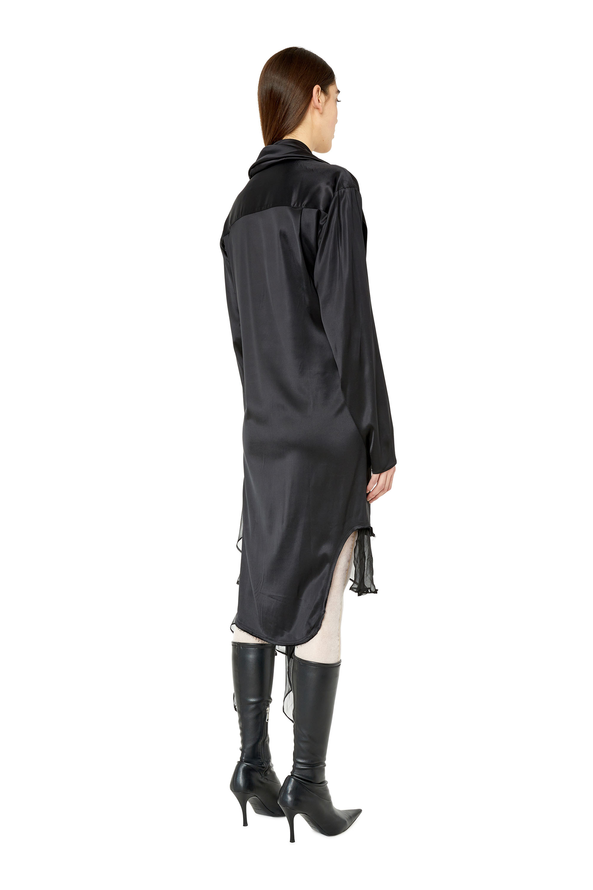 Diesel - D-ENTELA-LONG, Schwarz - Image 3